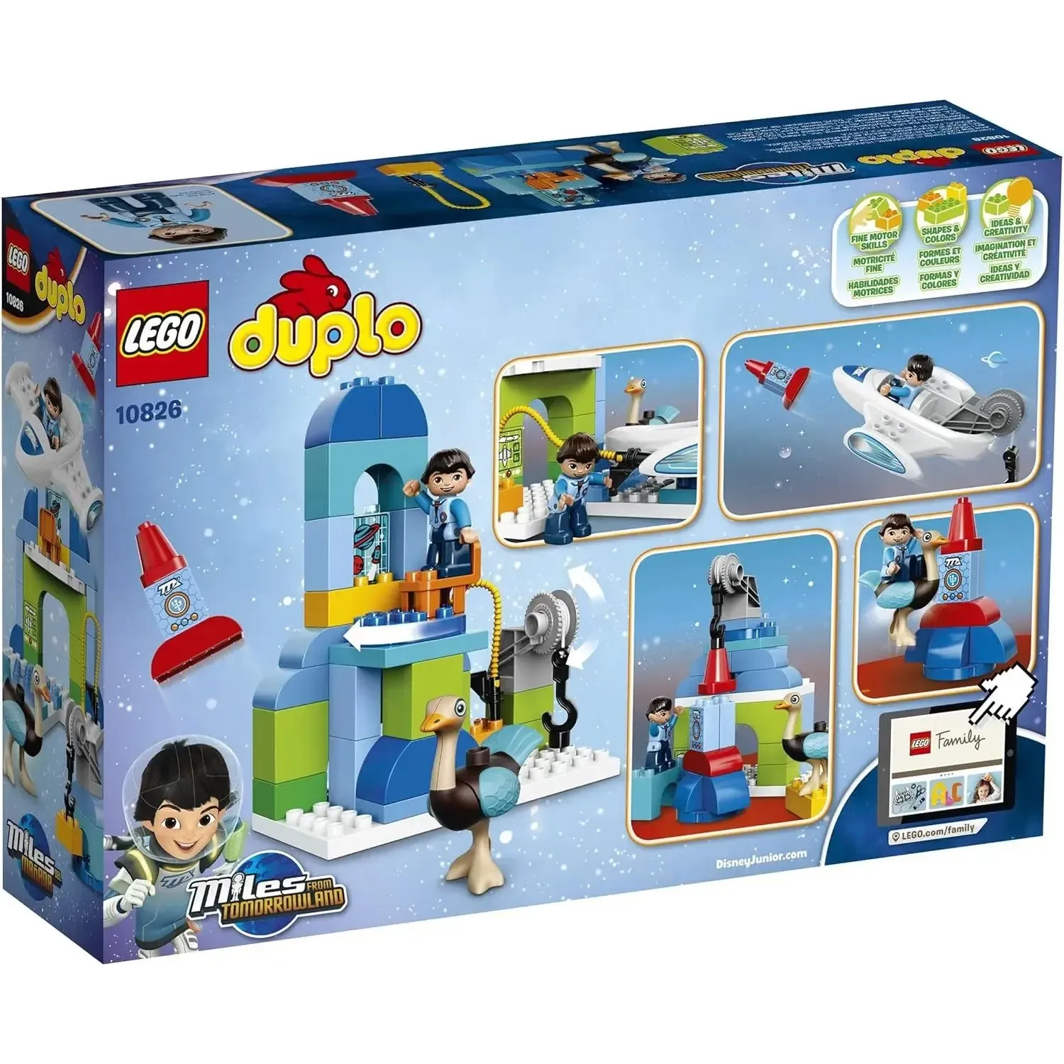 LEGO [Duplo] - Miles' Stellosphere Hangar Building Set - Miles from Tomorrowland Series (10826) - Image 3