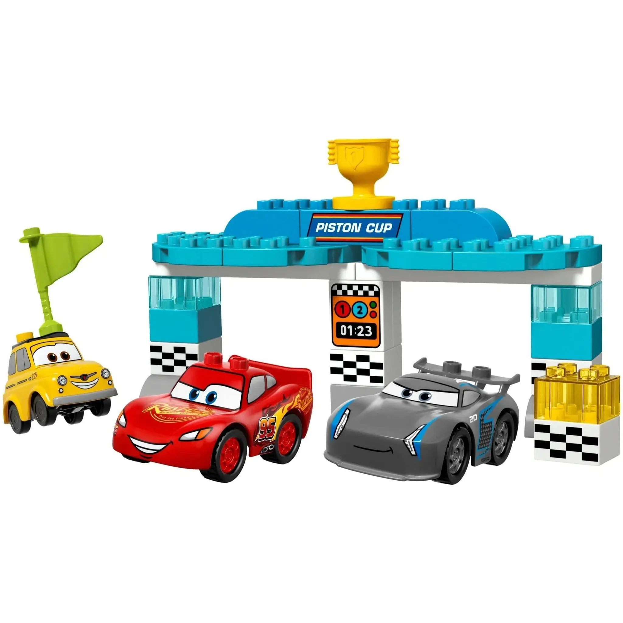 LEGO [Duplo] - Piston Cup Race Building Set - Cars 3 Series (10857) - Image 2
