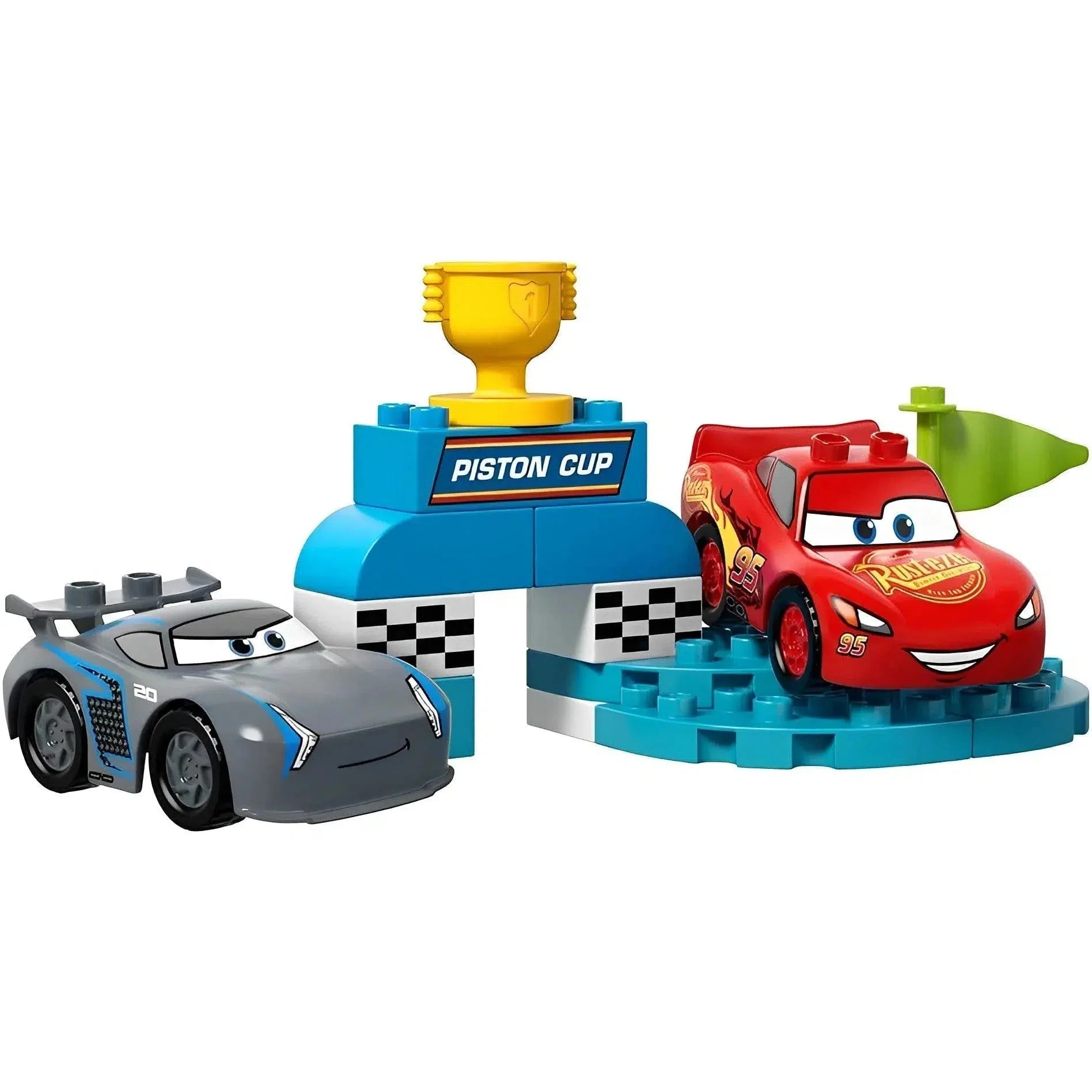LEGO [Duplo] - Piston Cup Race Building Set - Cars 3 Series (10857) - Image 3