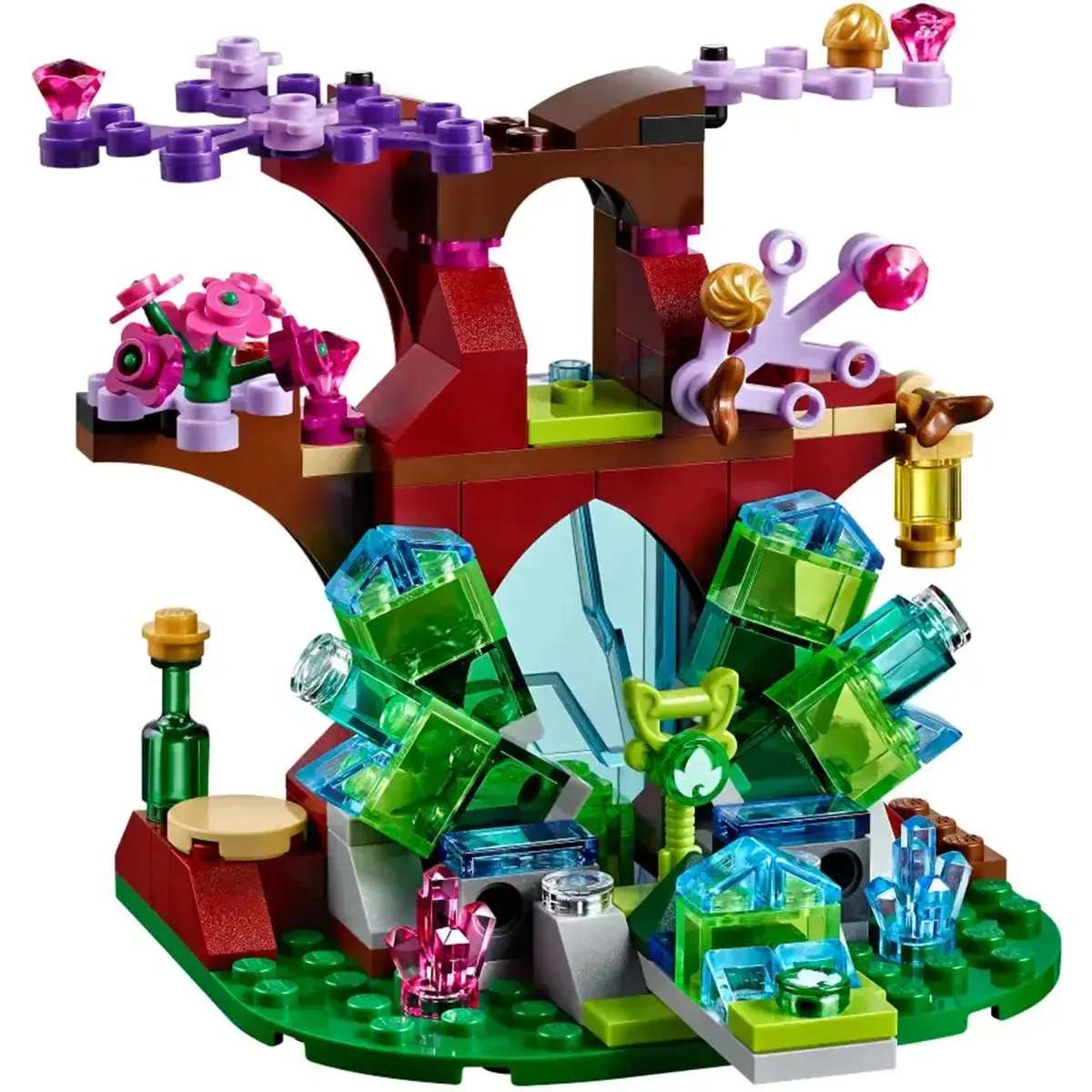 LEGO [Elves] - Farran and the Crystal Hollow Building Set (41076) - Image 6