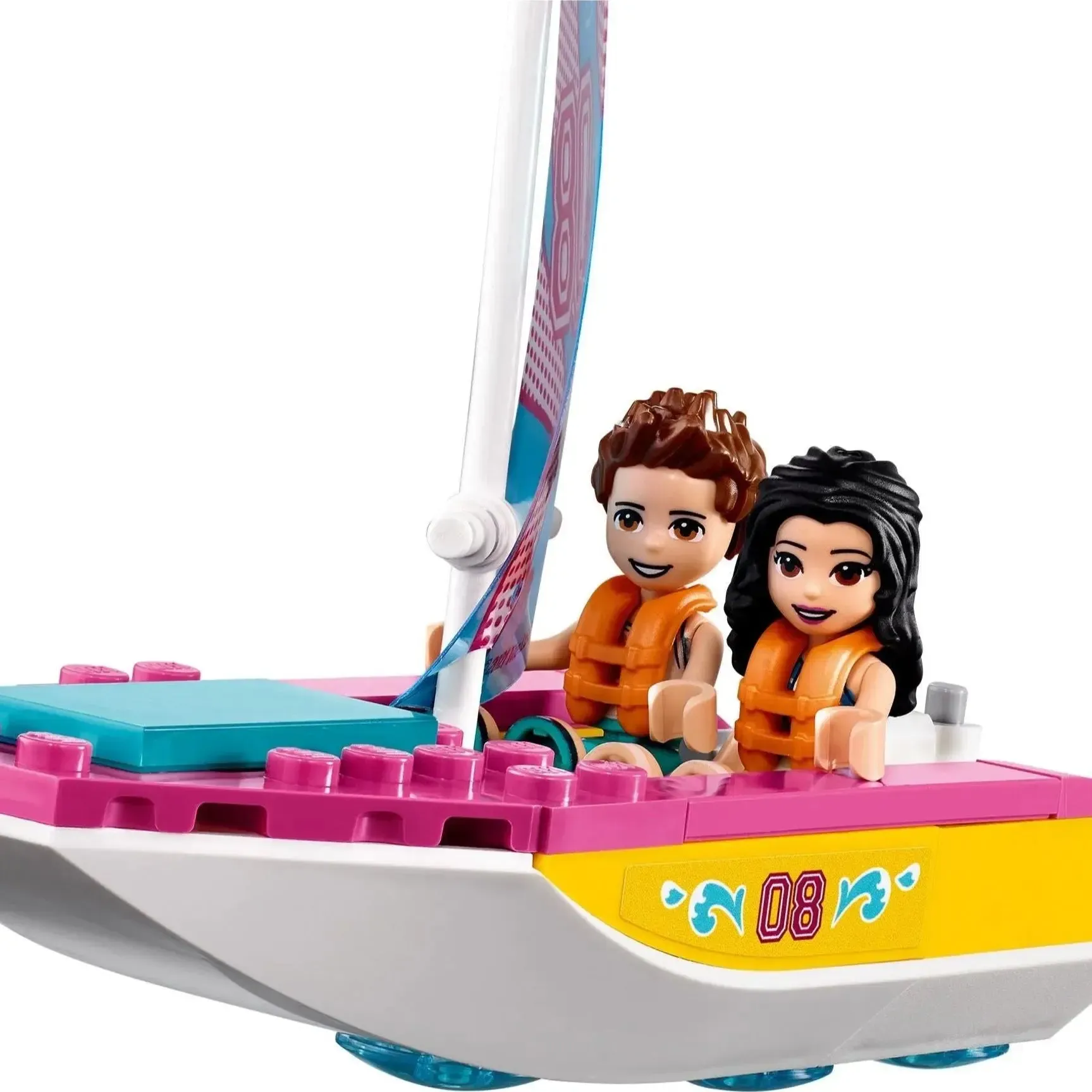 LEGO [Friends] - Forest Camper Van and Sailboat Building Set - Forest Series (41681) - Image 8