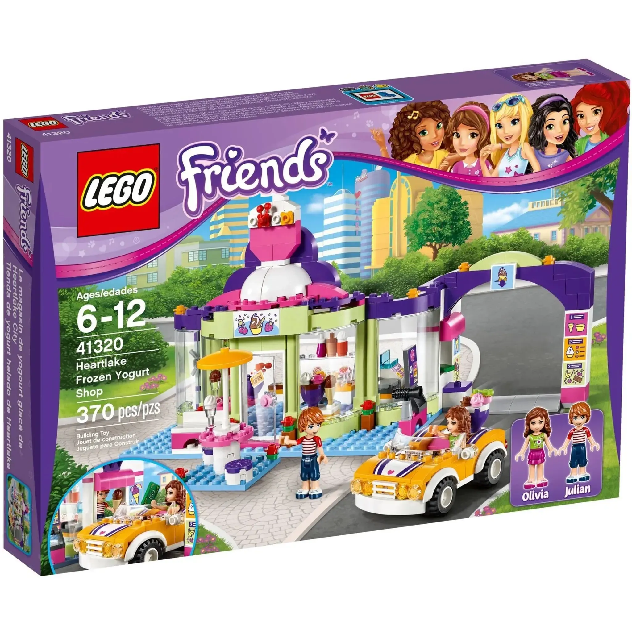 LEGO [Friends] - Heartlake Frozen Yogurt Shop Building Set - Heartlake City Series (41320)