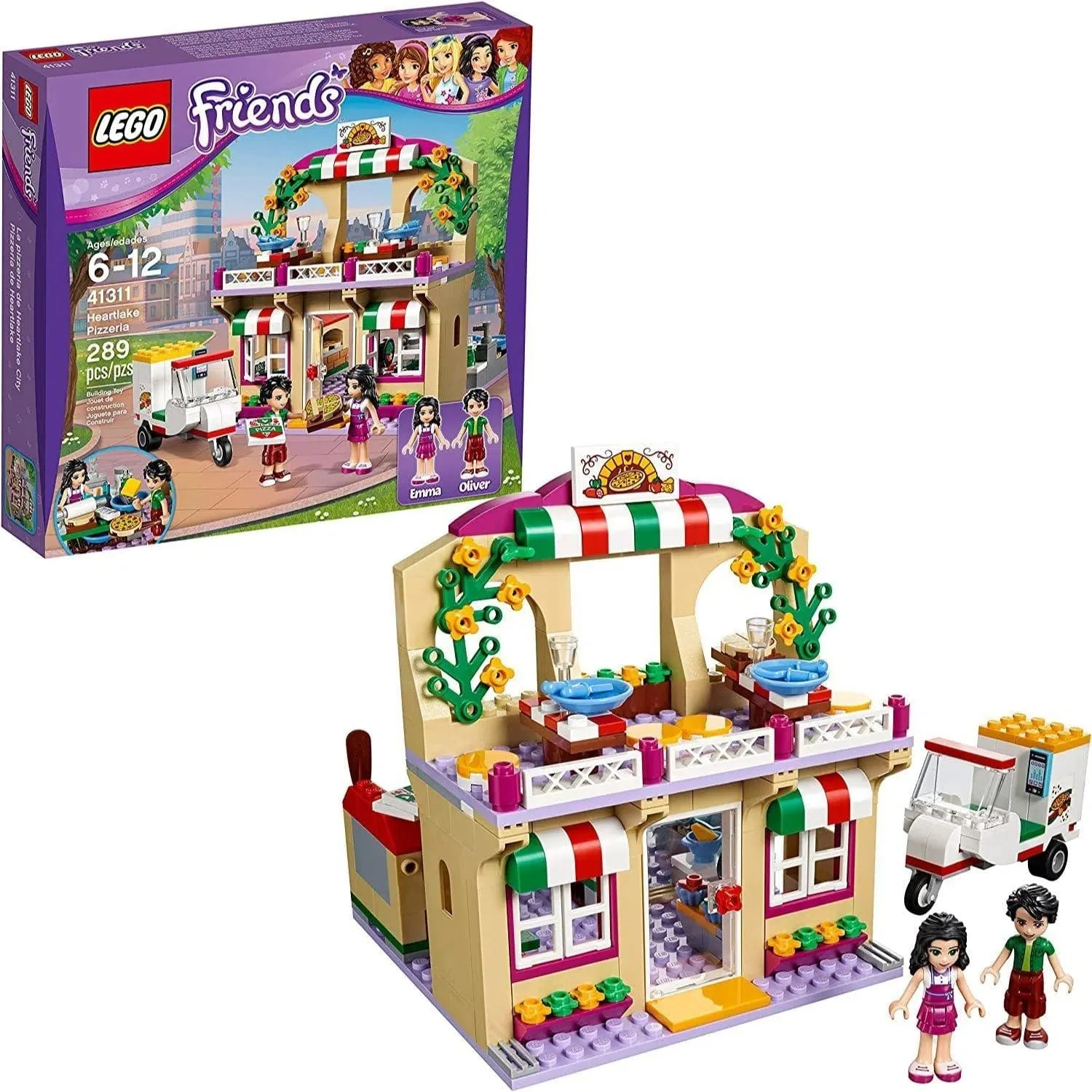 LEGO [Friends] - Heartlake Pizzeria Building Set - Heartlake City Series (41311) - Image 3