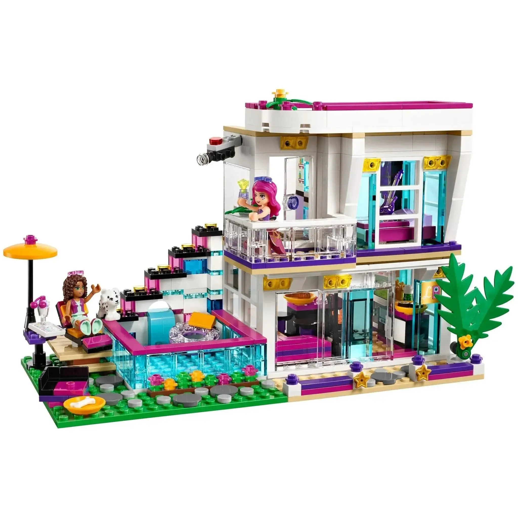 LEGO [Friends] - Livi's Pop Star House Building Set - Pop Star Series (41135) - Image 5
