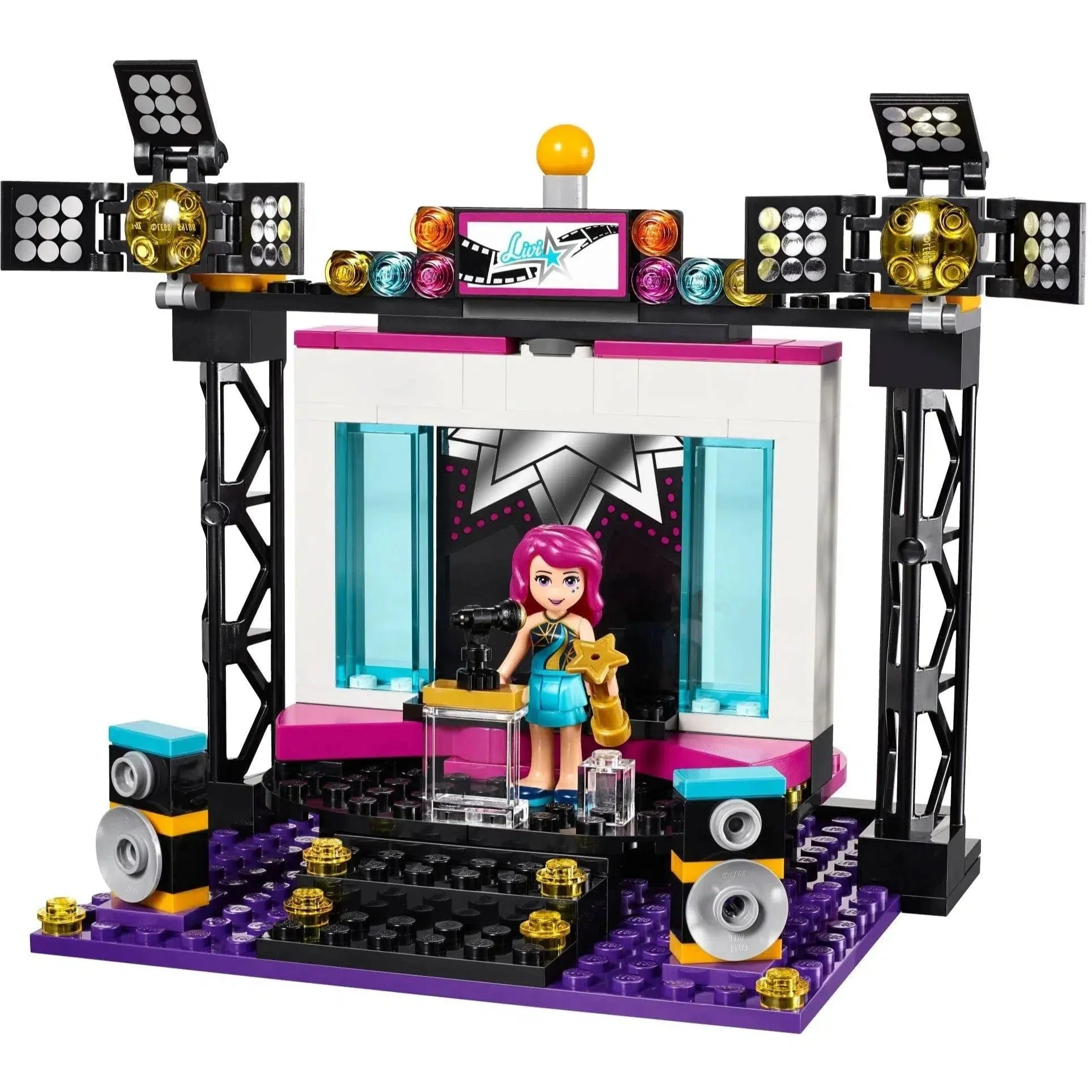 LEGO [Friends] - Pop Star TV Studio Building Set - Pop Star Series (41117) - Image 2
