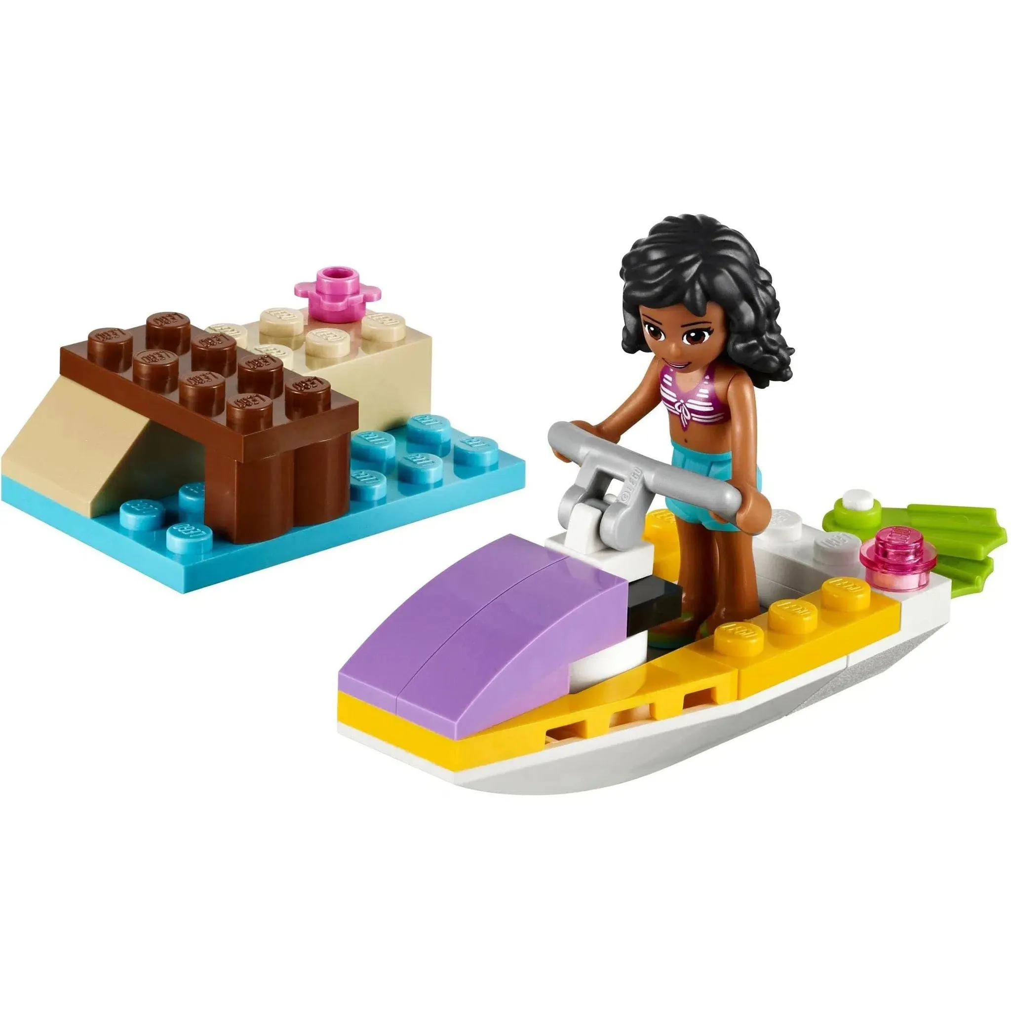 LEGO [Friends] - Water Scooter Fun Building Set - Beach Series (41000) - Image 2