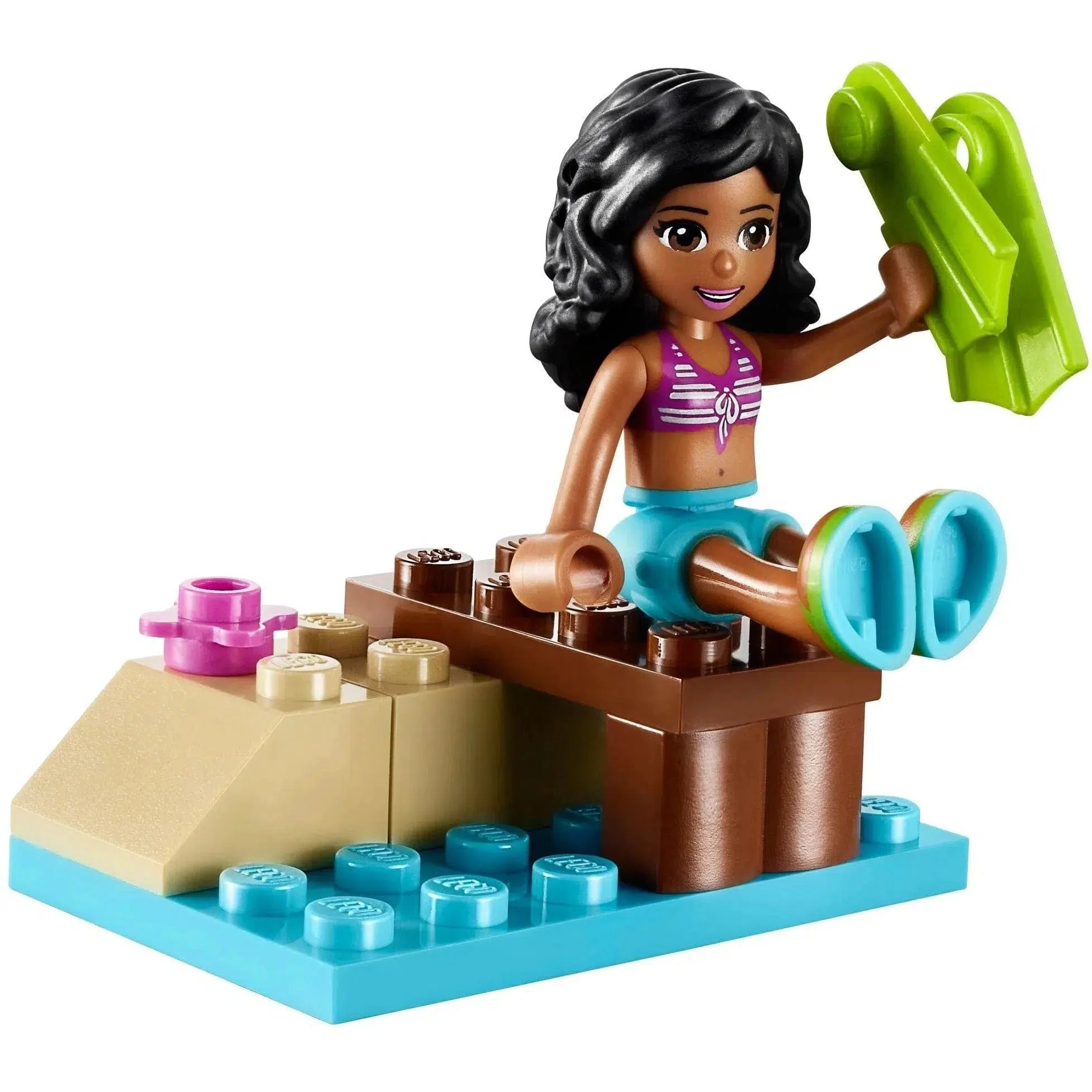 LEGO [Friends] - Water Scooter Fun Building Set - Beach Series (41000) - Image 4