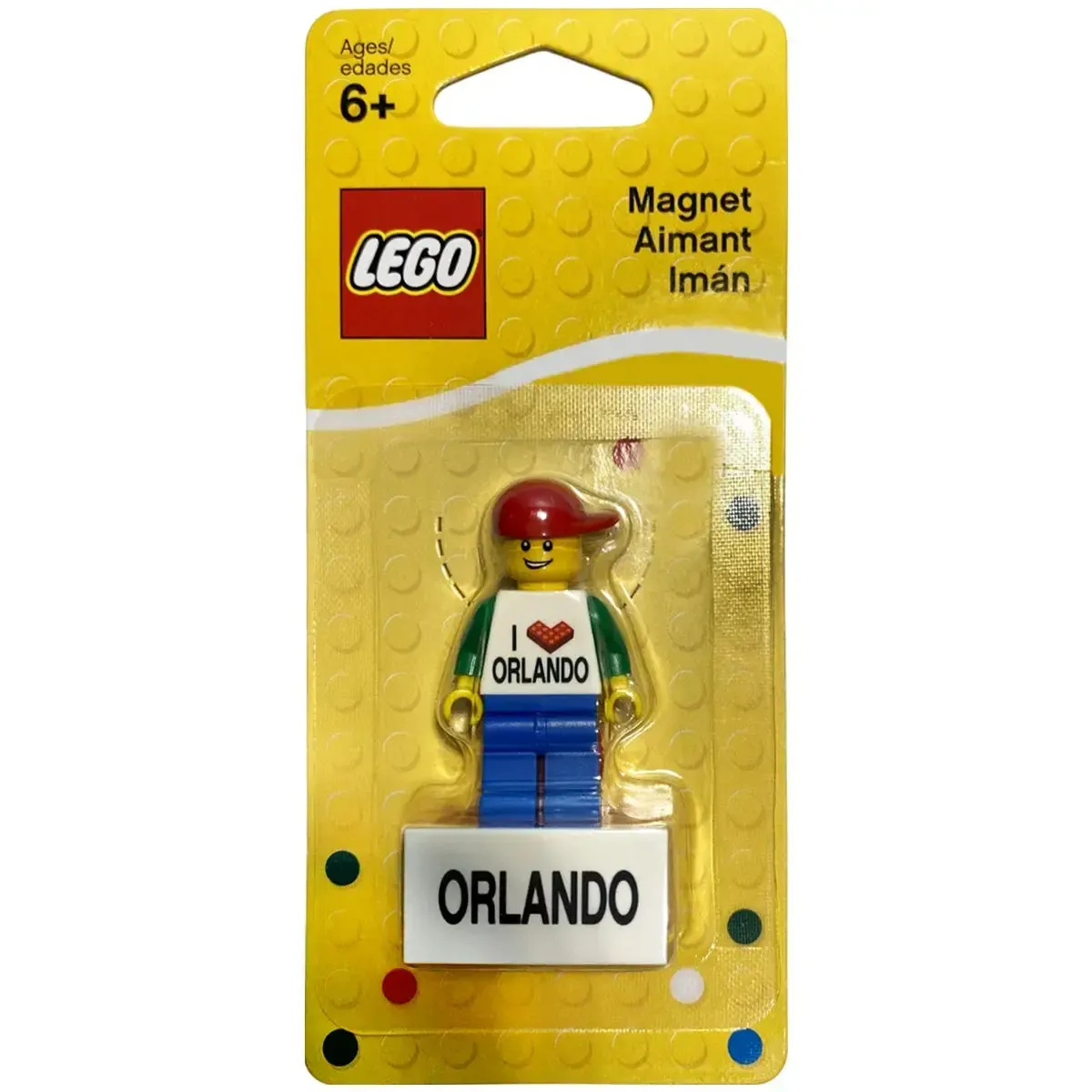 LEGO [Gear] - I Brick Orlando figure magnet Building Set - Magnets/Miscellaneous Series (850501)