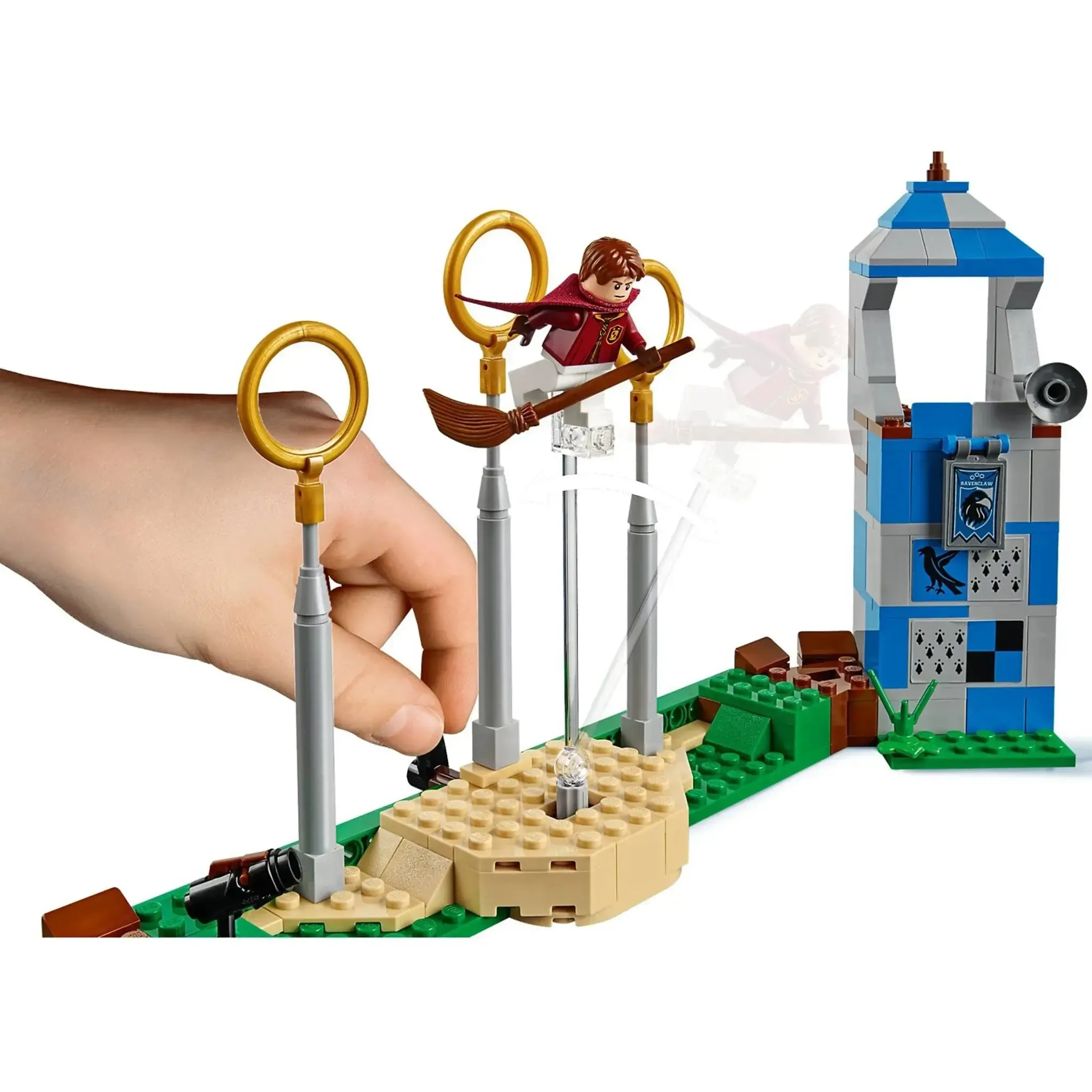 LEGO [Harry Potter] - Quidditch Match Building Set - Philosopher's Stone Series (75956) - Image 7