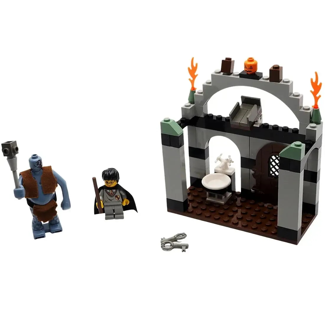 LEGO [Harry Potter] - Troll on the Loose Building Set - Philosopher's Stone Series (4712) - Image 2