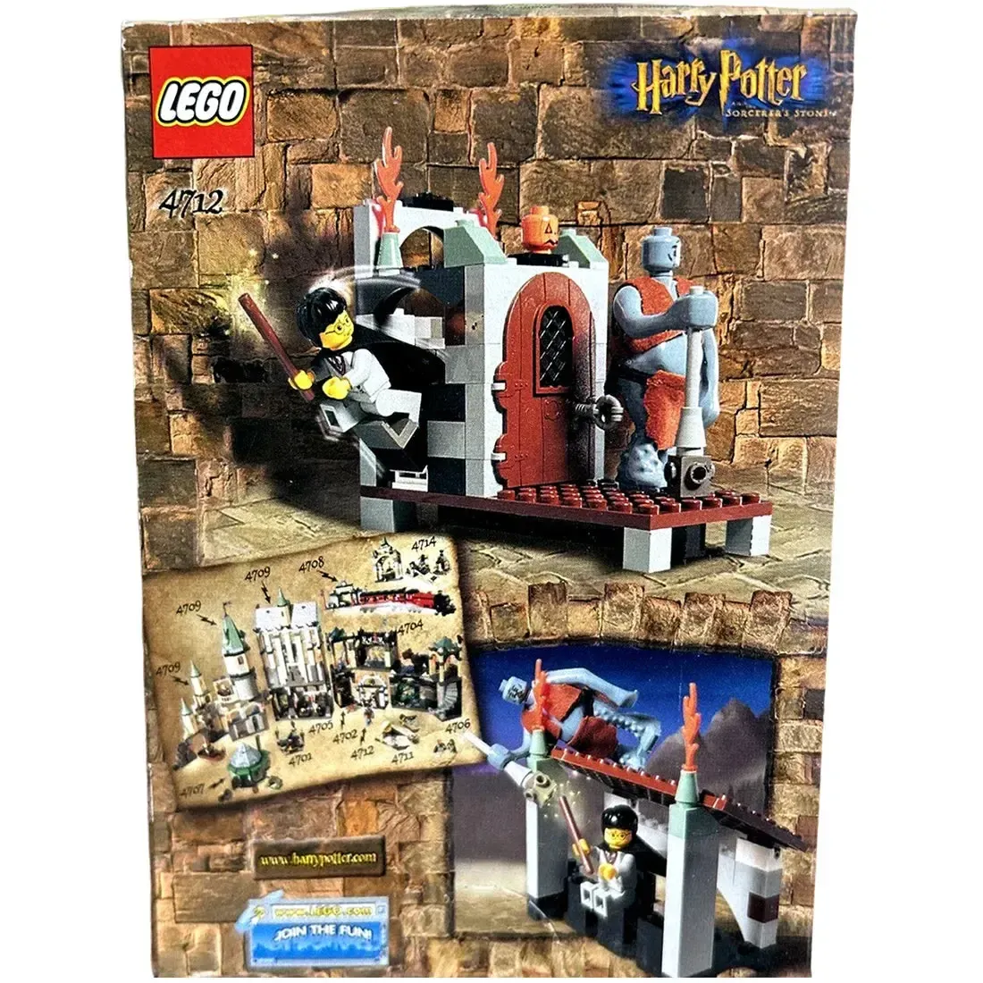 LEGO [Harry Potter] - Troll on the Loose Building Set - Philosopher's Stone Series (4712) - Image 3