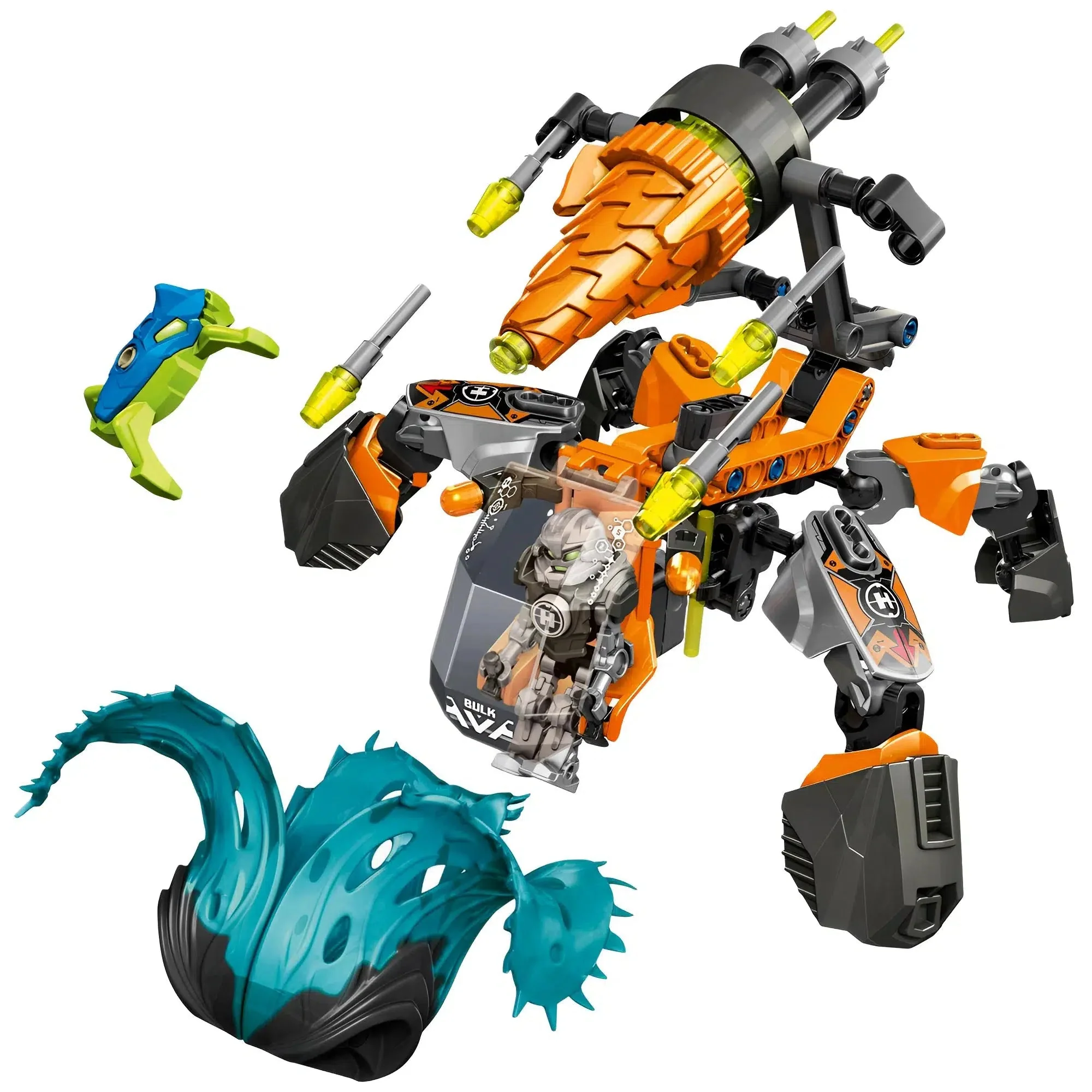 LEGO [HERO Factory] - BULK Drill Machine Building Set - Invasion From Below Series (44025) - Image 2