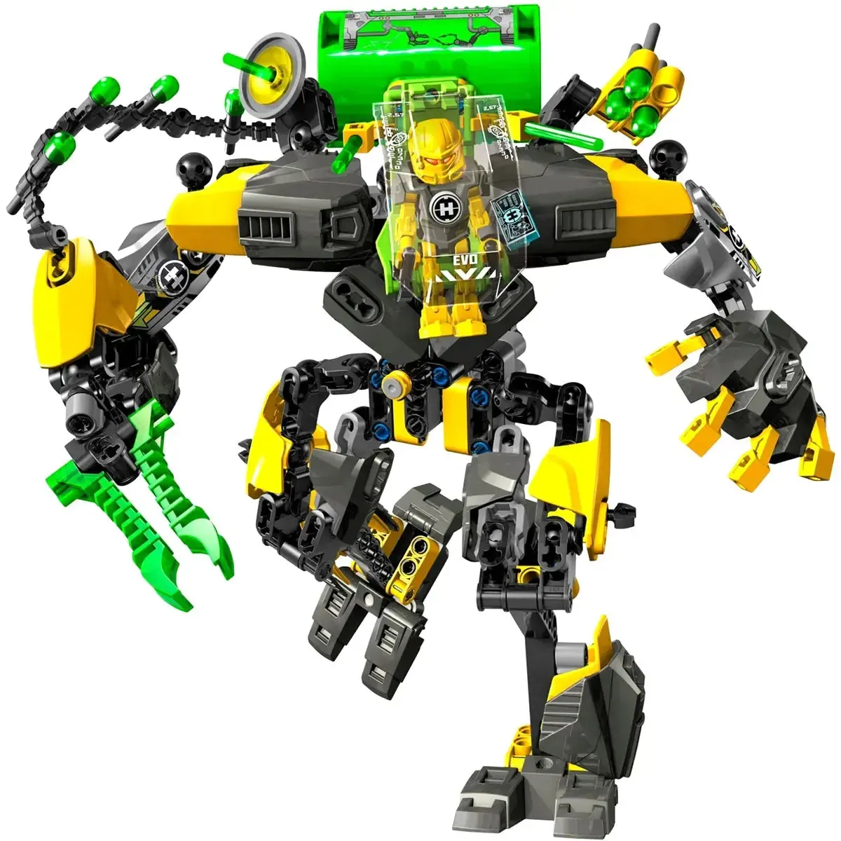 LEGO [HERO Factory] - EVO XL Machine Building Set - Invasion From Below Series (44022) - Image 3