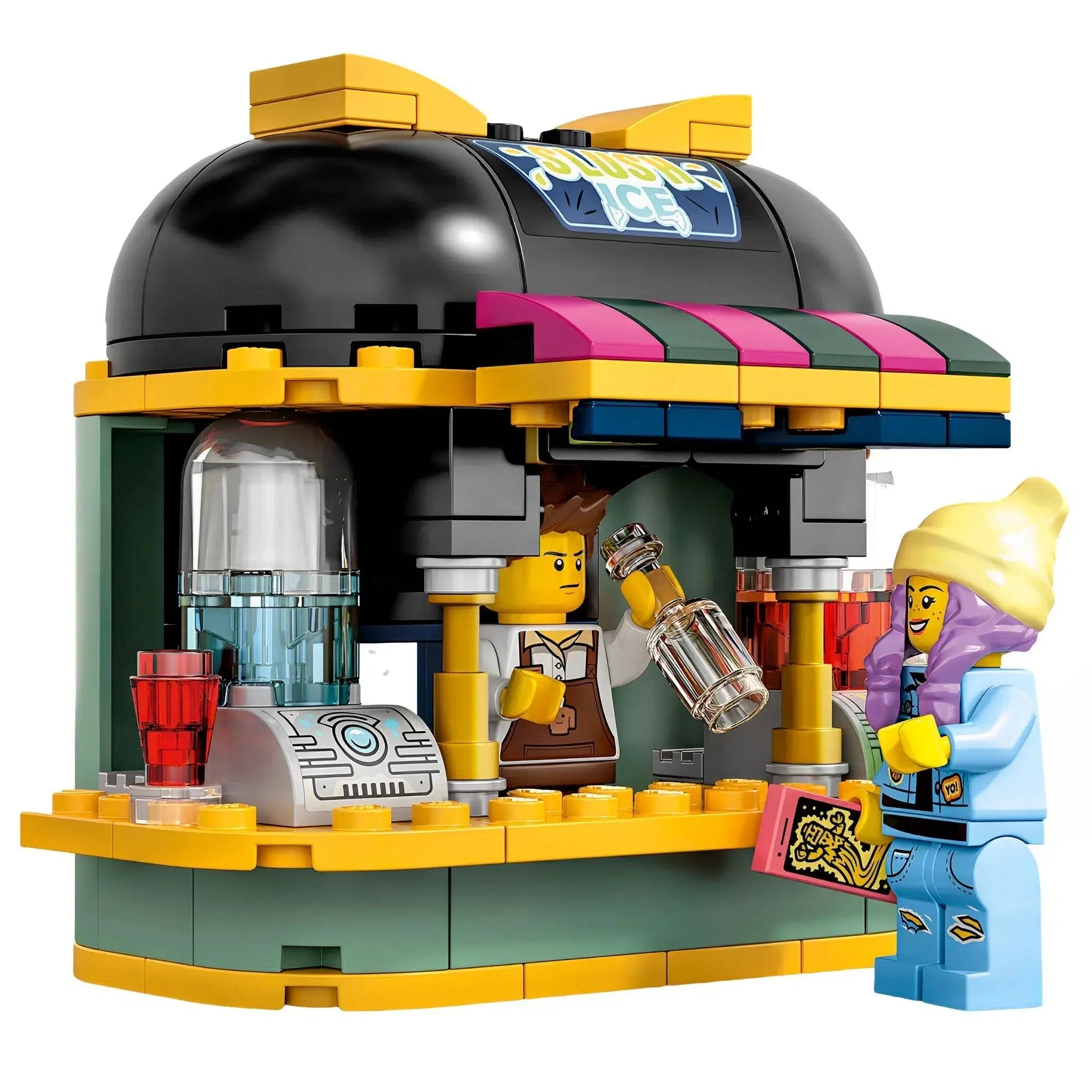 LEGO [Hidden Side] - Newbury Juice Bar Building Set - Promotional Series (40336) - Image 3