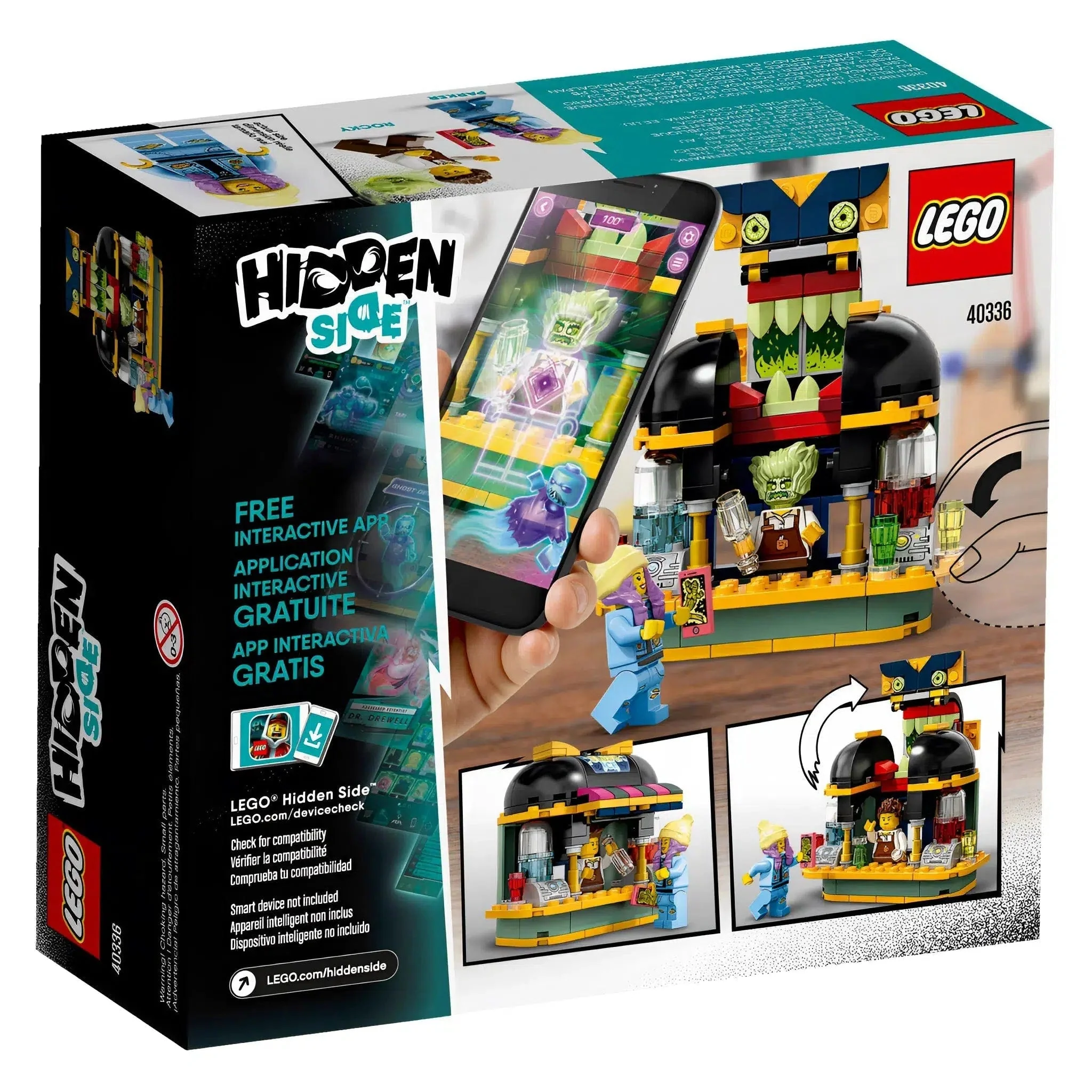 LEGO [Hidden Side] - Newbury Juice Bar Building Set - Promotional Series (40336) - Image 4