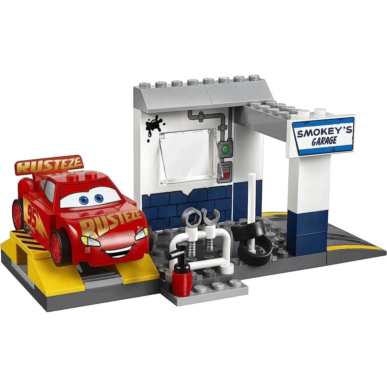 LEGO [Juniors] - Smokey's Garage Building Set - Cars 3 Series (10743) - Image 3