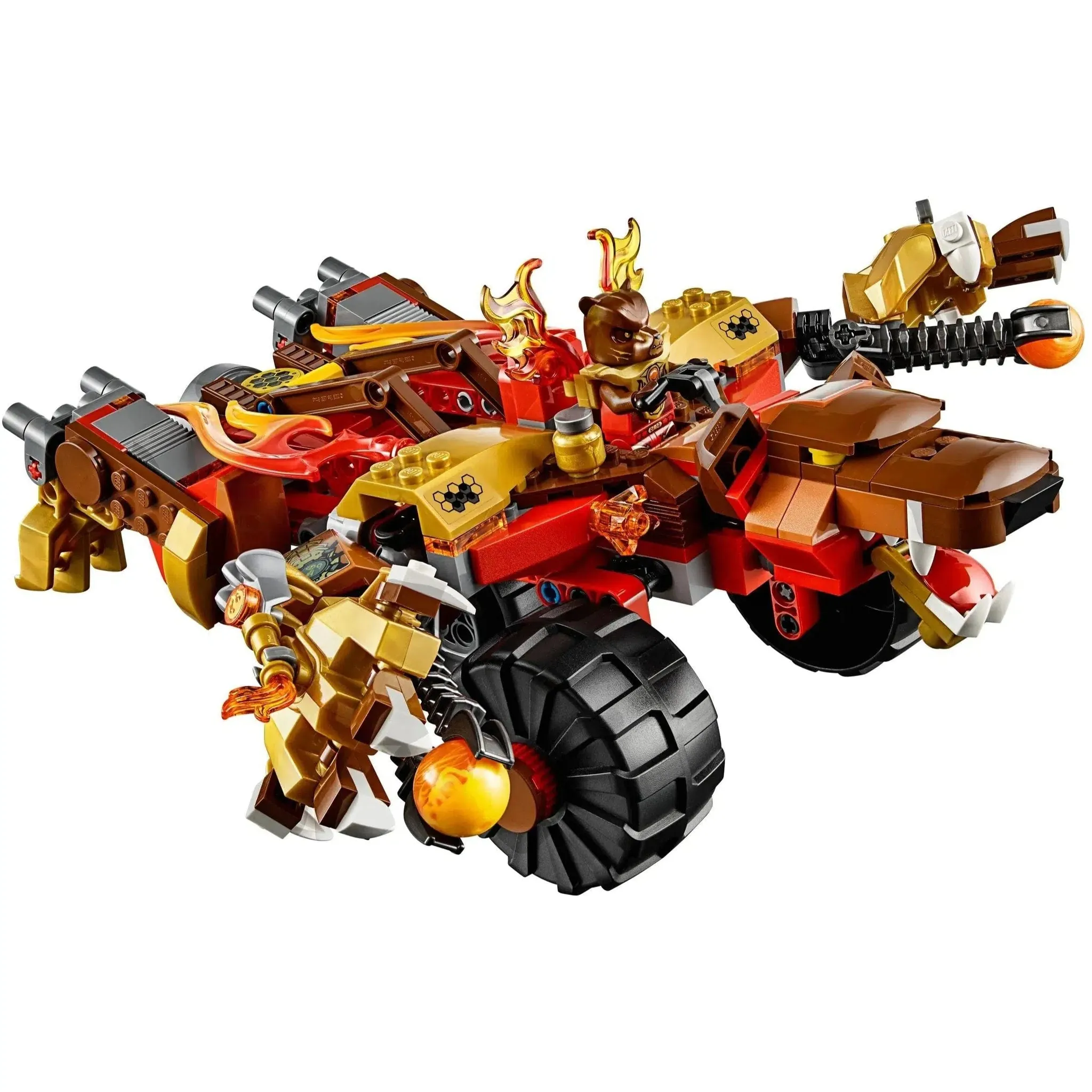 LEGO [Legends of Chima] - Bladvic's Rumble Bear Building Set - Fire vs. Ice Series (70225) - Image 3