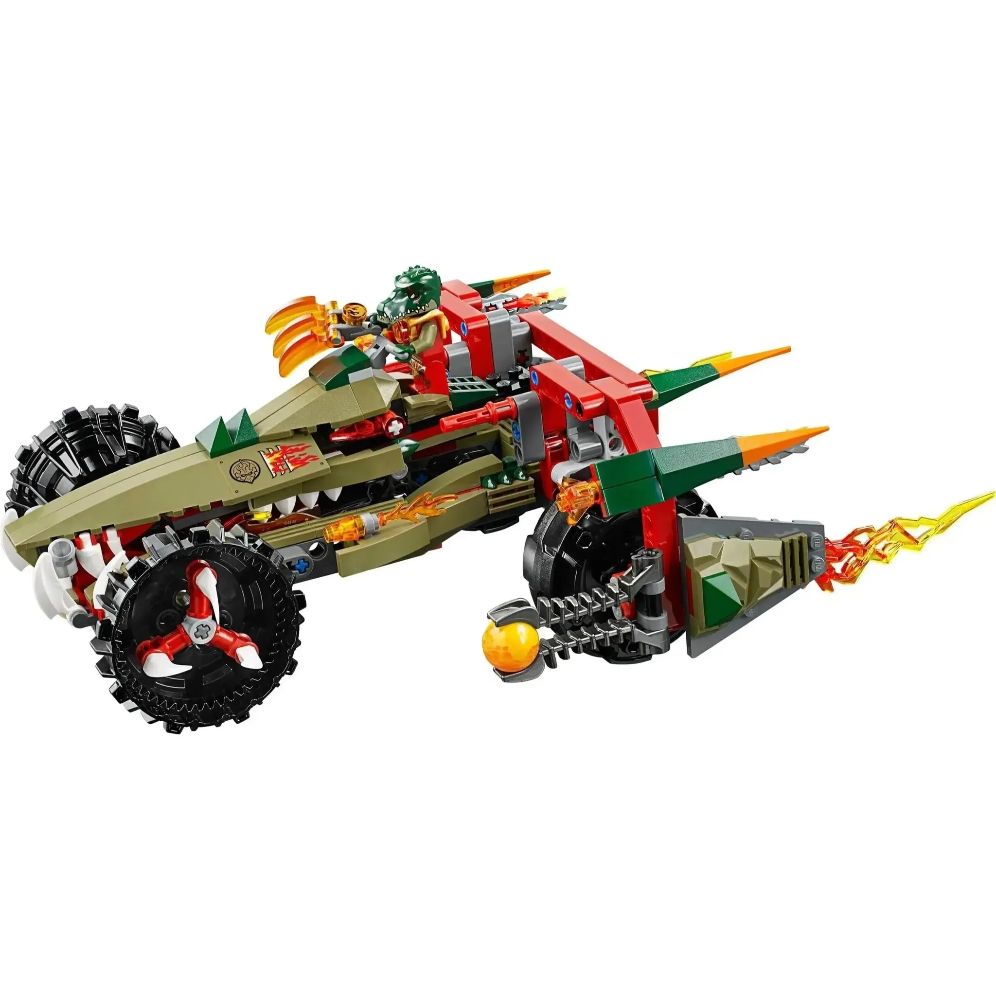 LEGO [Legends of Chima] - Cragger's Fire Striker Building Set - Fire vs. Ice Series (70135) - Image 3