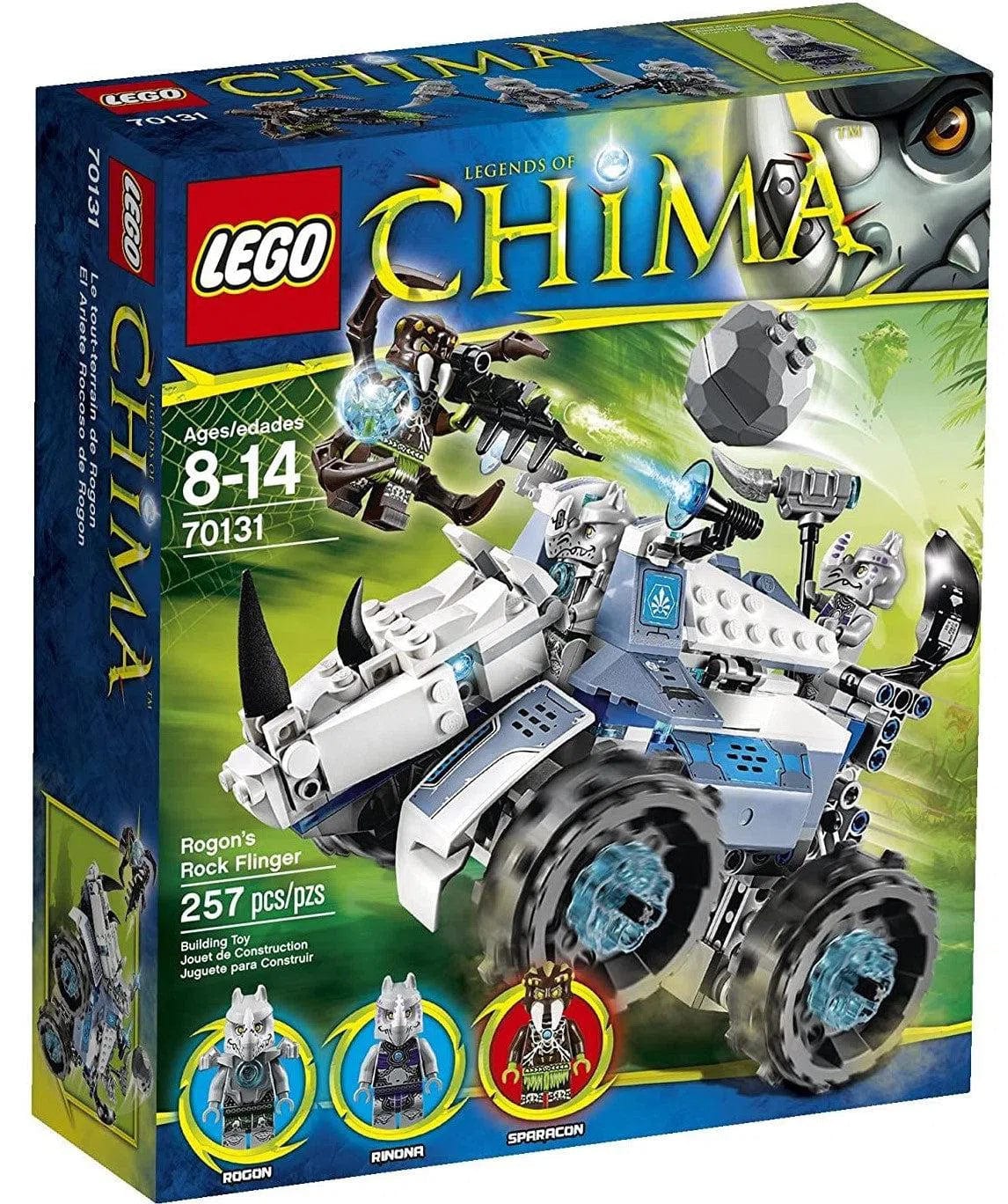 LEGO [Legends of Chima] - Rogon's Rock Flinger Building Set - Outlands Series (70131)