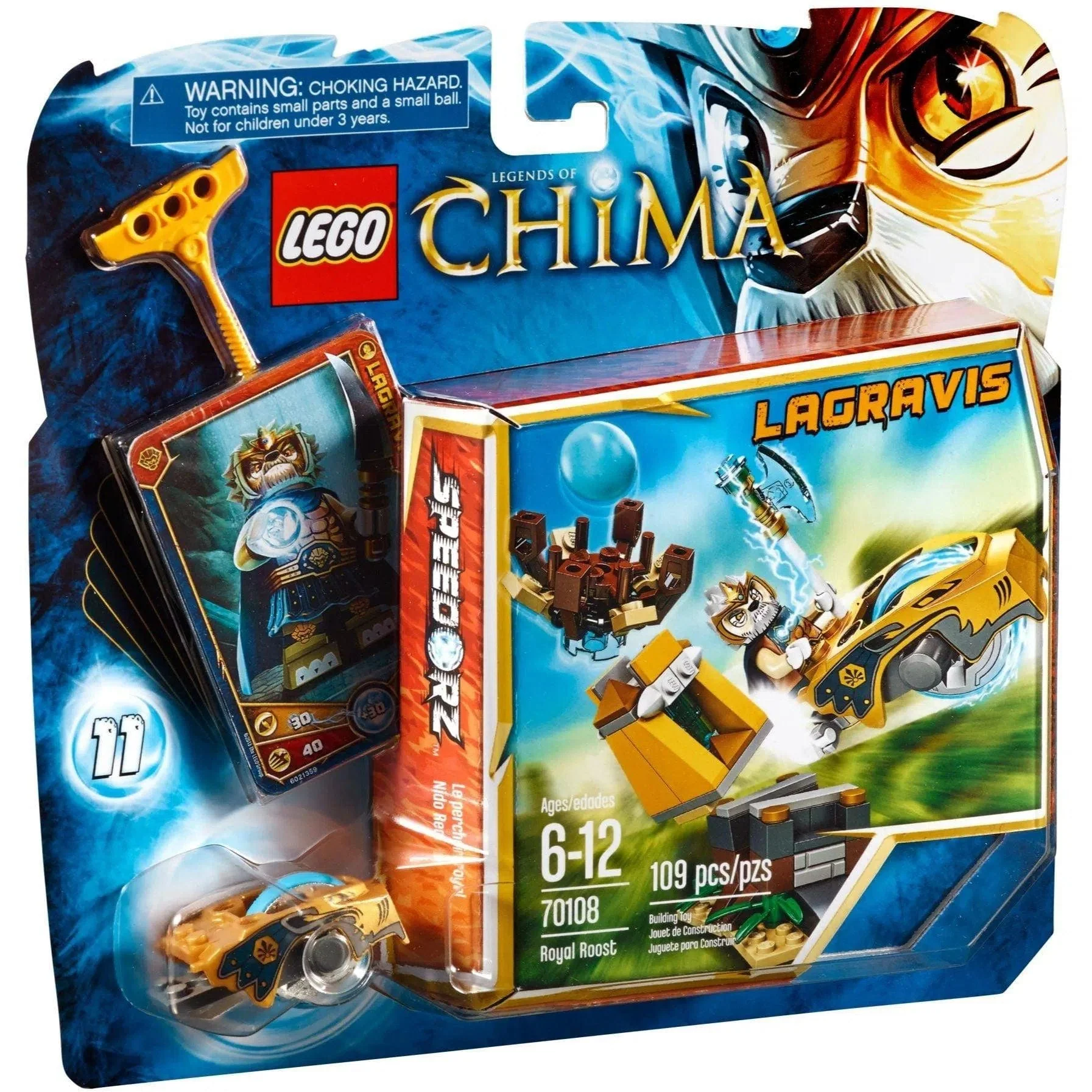 LEGO [Legends of Chima] - Royal Roost Building Set - Speedorz Series (70108)