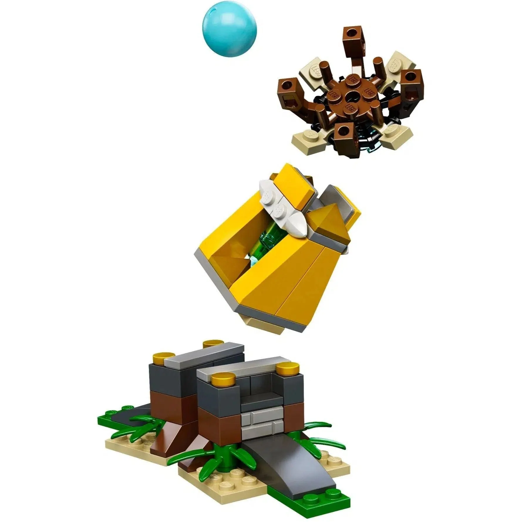 LEGO [Legends of Chima] - Royal Roost Building Set - Speedorz Series (70108) - Image 3