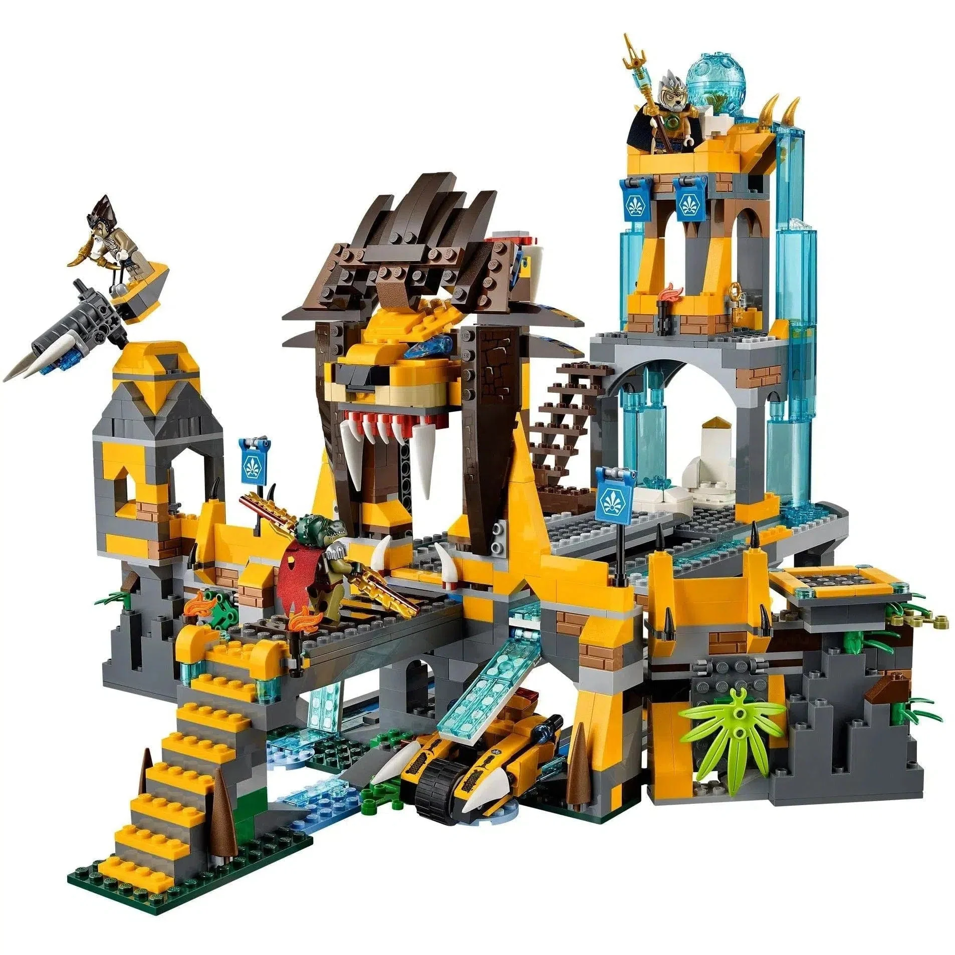 LEGO [Legends of Chima] - The Lion CHI Temple Building Set - The Power of the CHI Series (70010) - Image 3