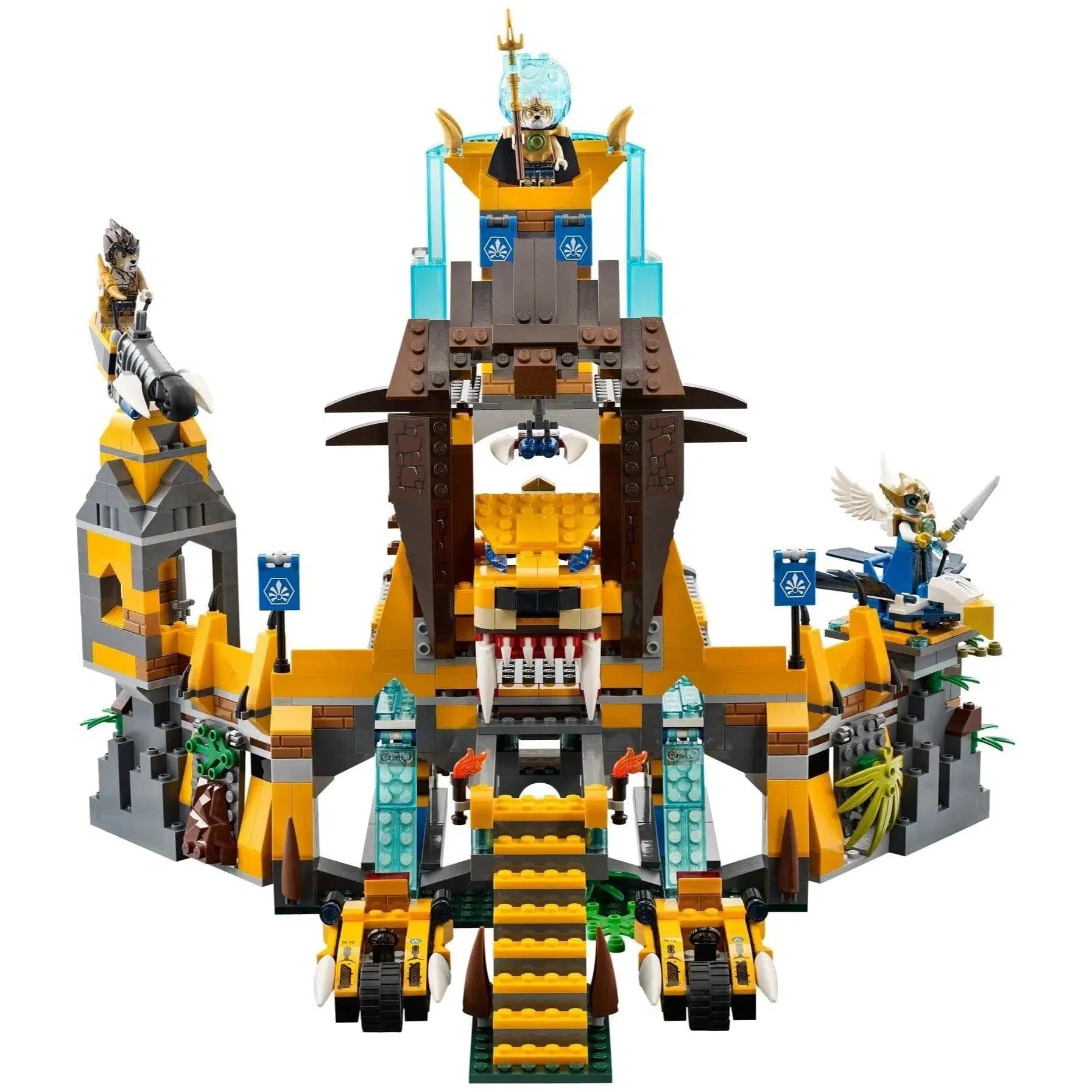 LEGO [Legends of Chima] - The Lion CHI Temple Building Set - The Power of the CHI Series (70010) - Image 4