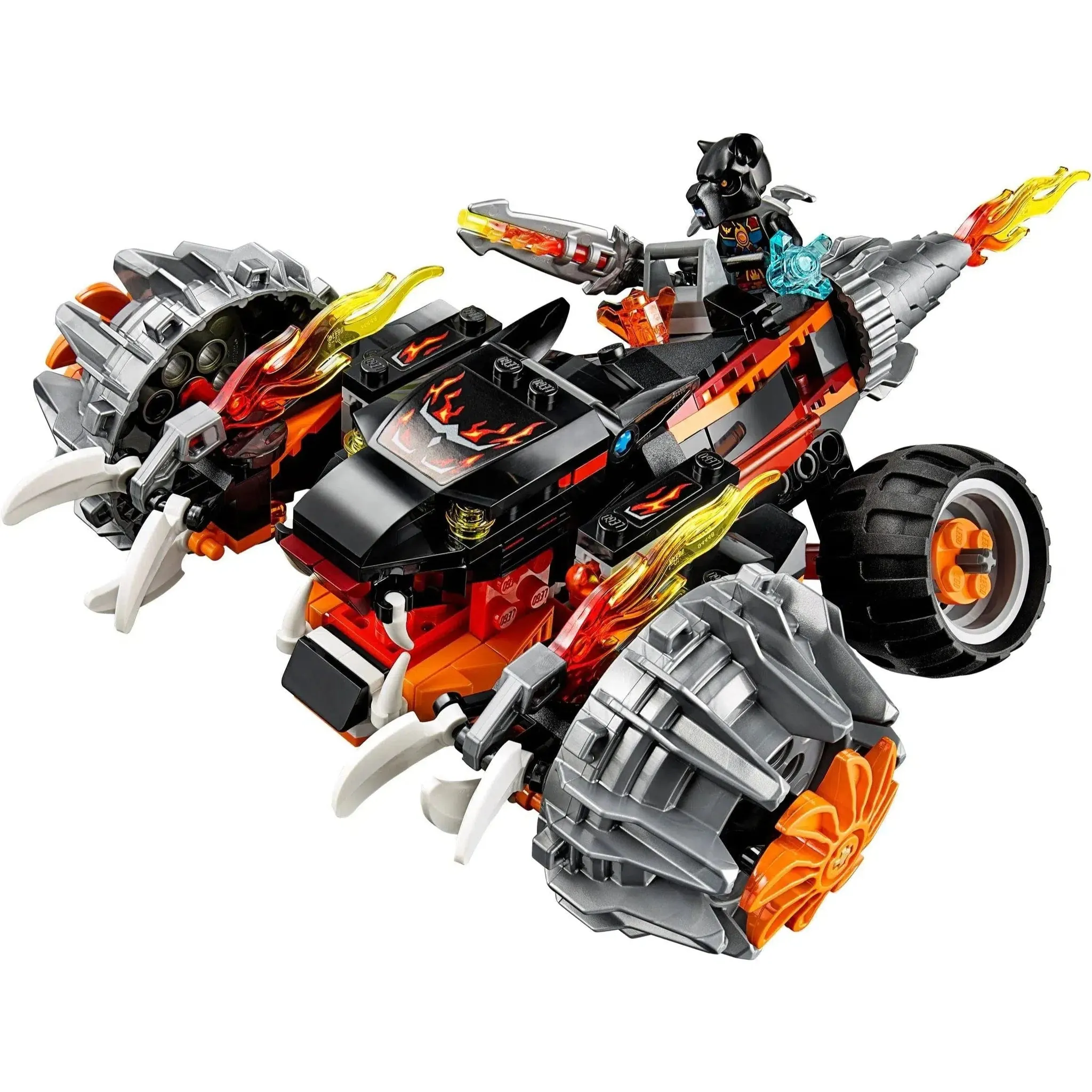 LEGO [Legends of Chima] - Tormak's Shadow Blazer Building Set - Fire vs. Ice Series (70222) - Image 3