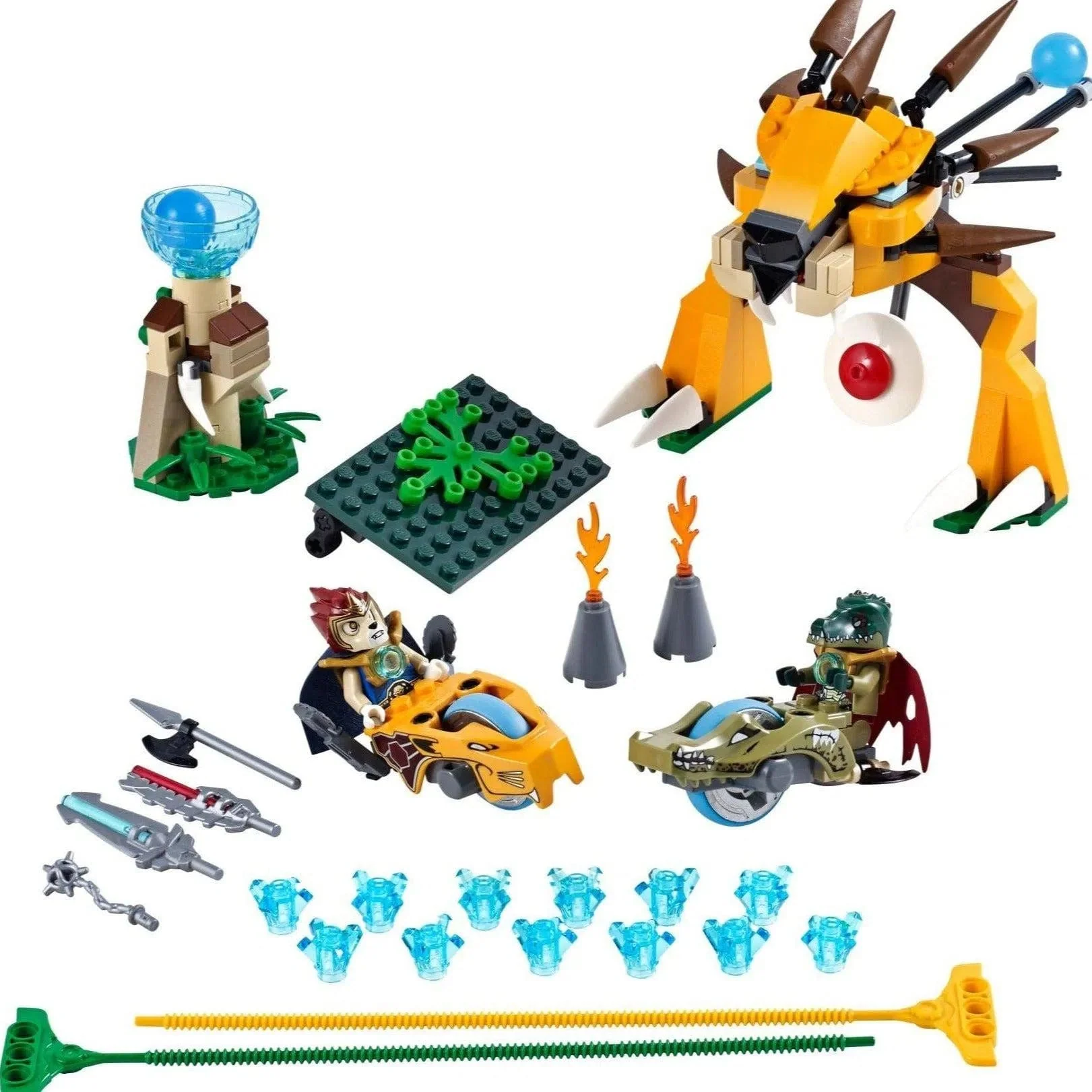 LEGO [Legends of Chima] - Ultimate Speedor Tournament Building Set - Speedorz Series (70115) - Image 2