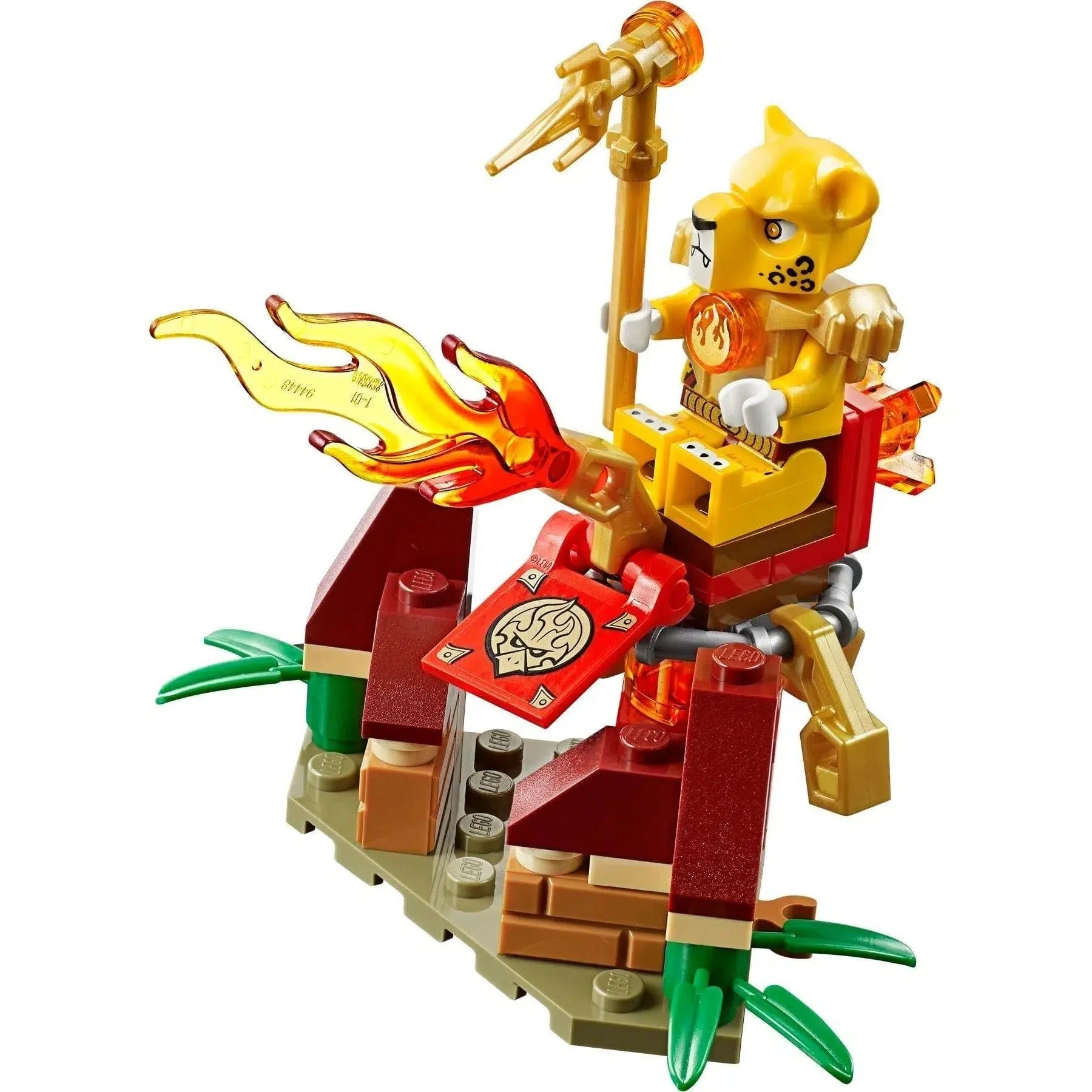 LEGO [Legends of Chima] - Vardy's Ice Vulture Glider Building Set - Fire vs. Ice Series (70141) - Image 3