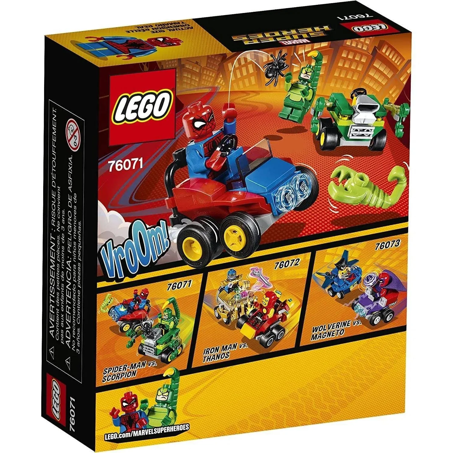 LEGO [Marvel Super Heroes] - Mighty Micros: Spider-Man vs. Scorpion (76071) - Image 7