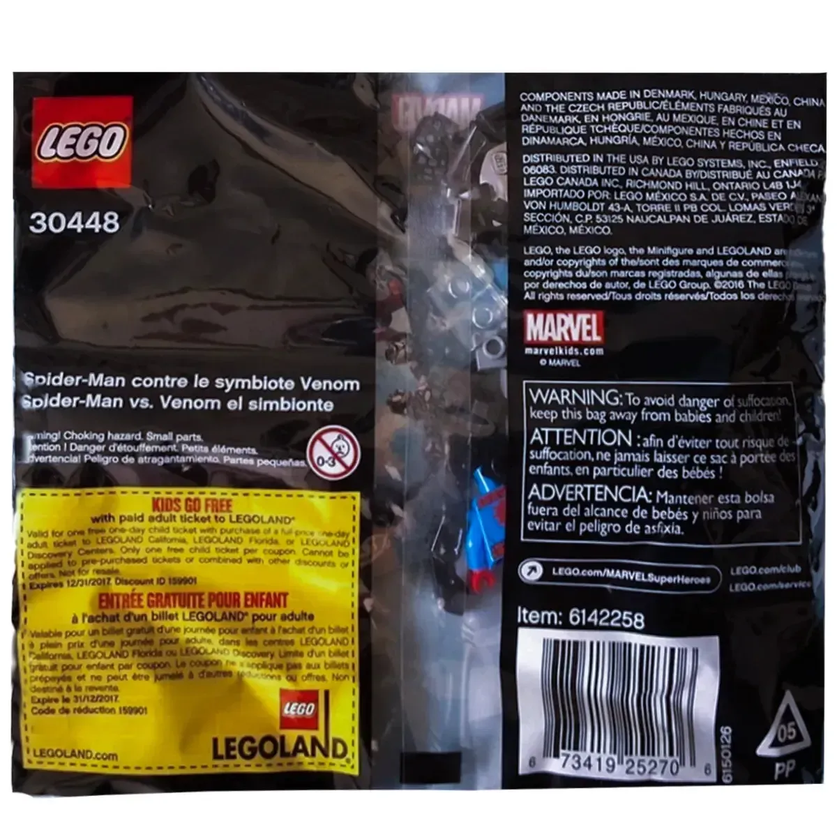 LEGO [Marvel Super Heroes] - Spider-Man vs. The Venom Symbiote Building Set - Spider-Man Series (30448) - Image 3