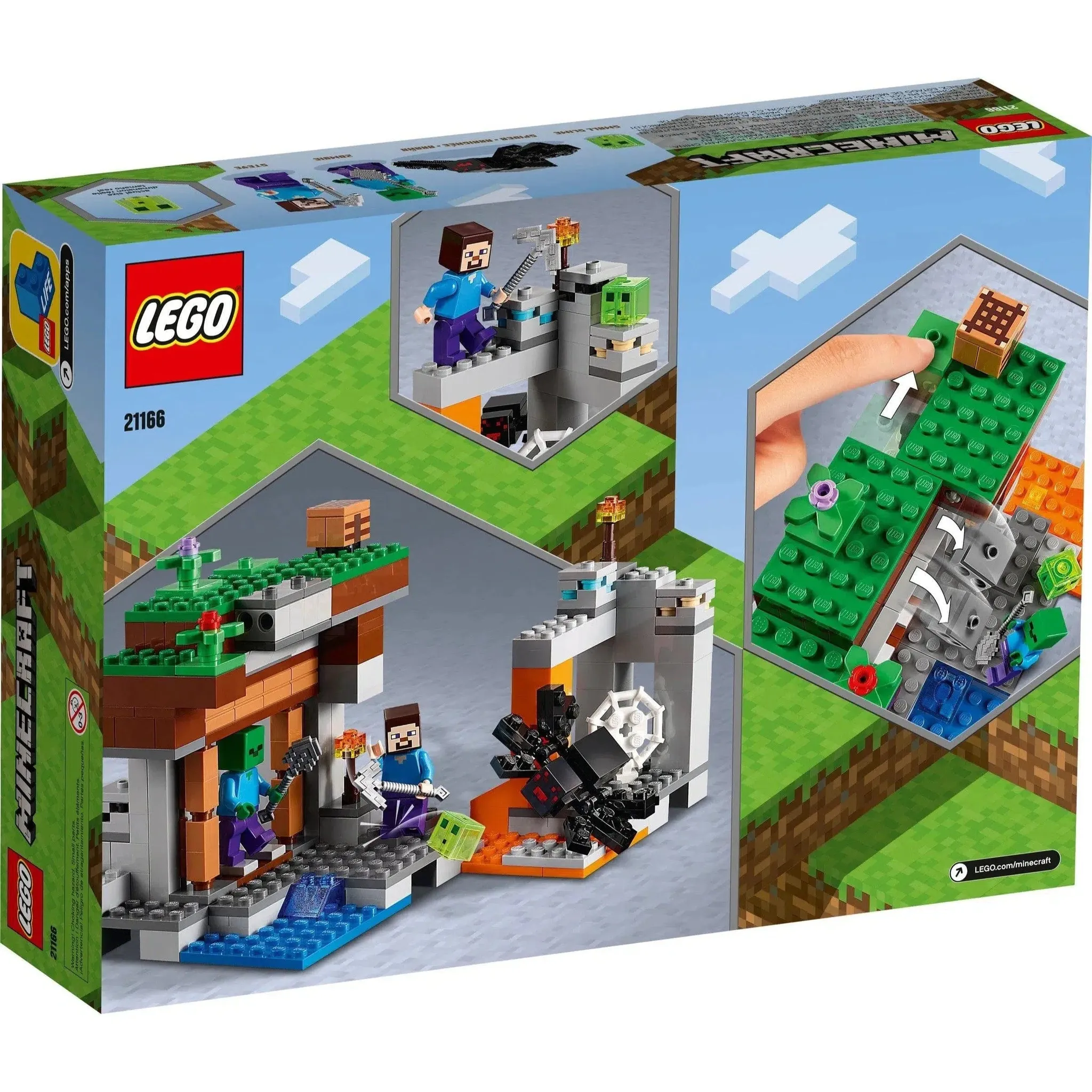 LEGO [Minecraft] - The 'Abandoned' Mine Building Set - Minifig-scale Series (21166) - Image 6