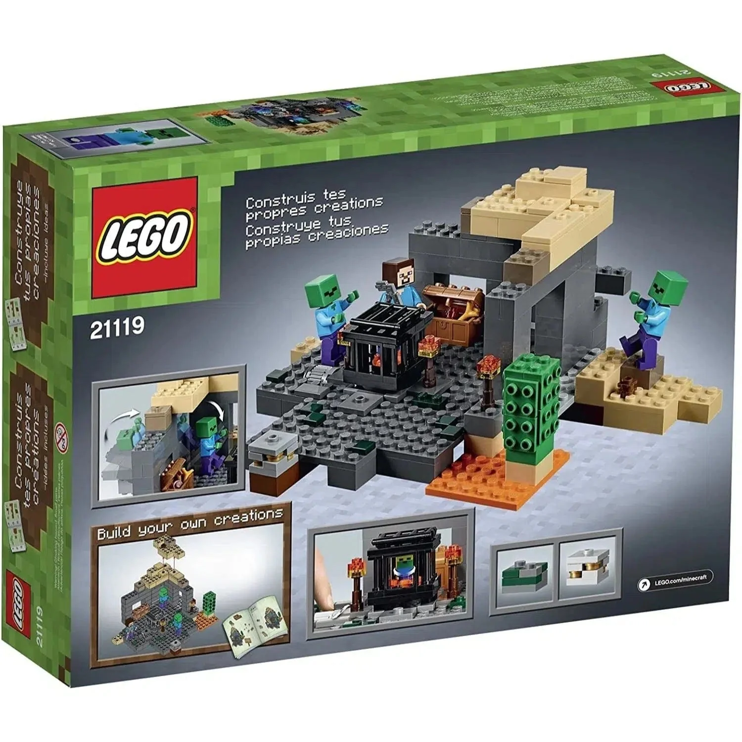 LEGO [Minecraft] - The Dungeon (21119) Building Set - Image 3