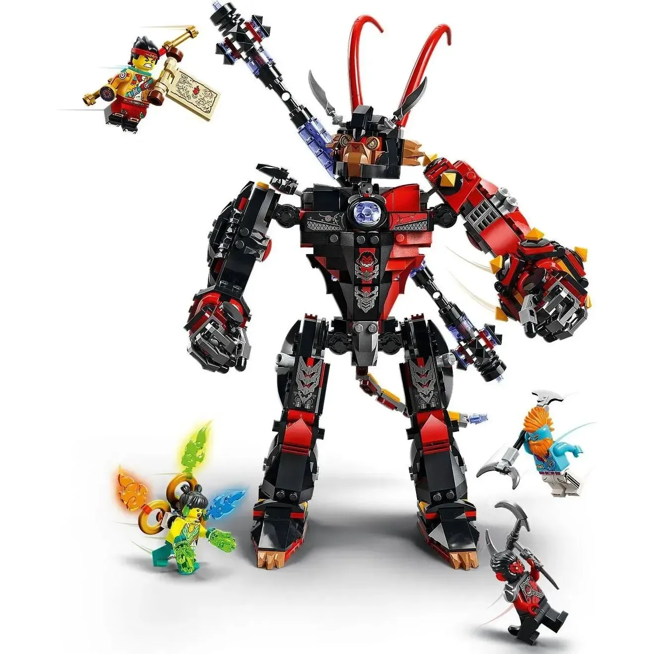 LEGO [Monkie Kid] - Evil Macaque's Mech Building Set - Season 3 Series (80033) - Image 5