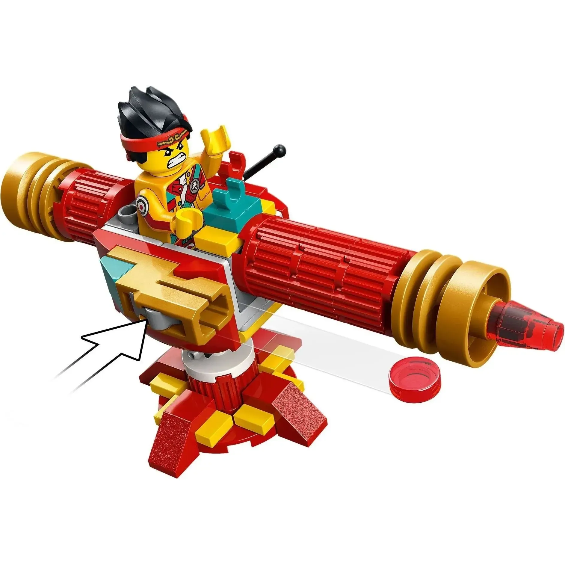 LEGO [Monkie Kid] - Evil Macaque's Mech Building Set - Season 3 Series (80033) - Image 7