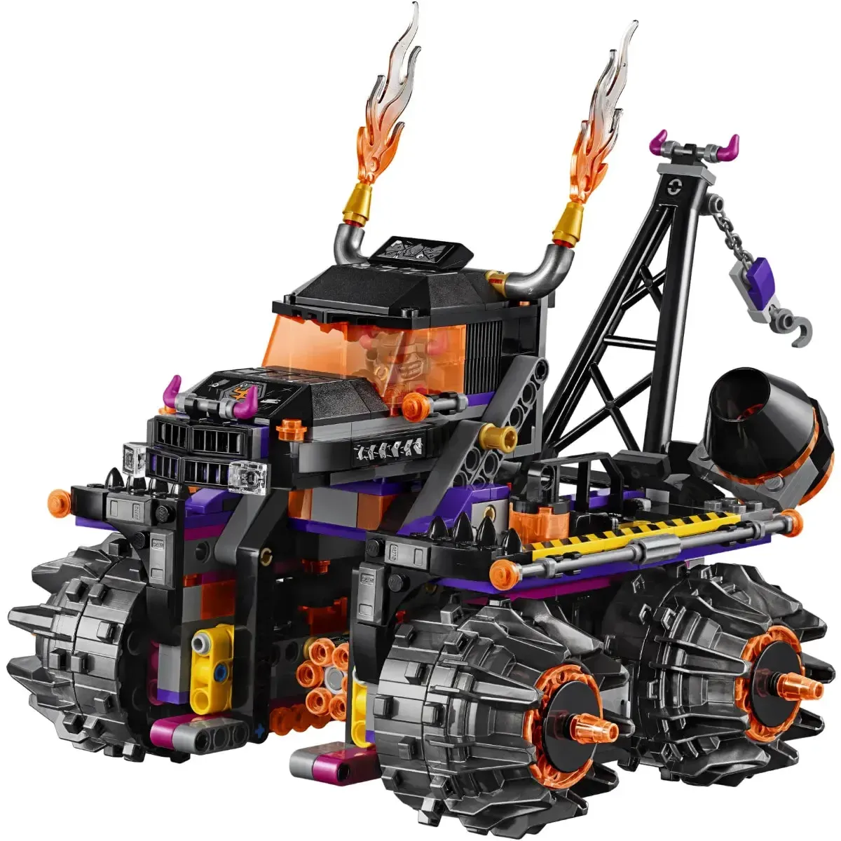 LEGO [Monkie Kid] - Red Son's Inferno Truck Building Set - A Hero is Born Series (80011) - Image 10