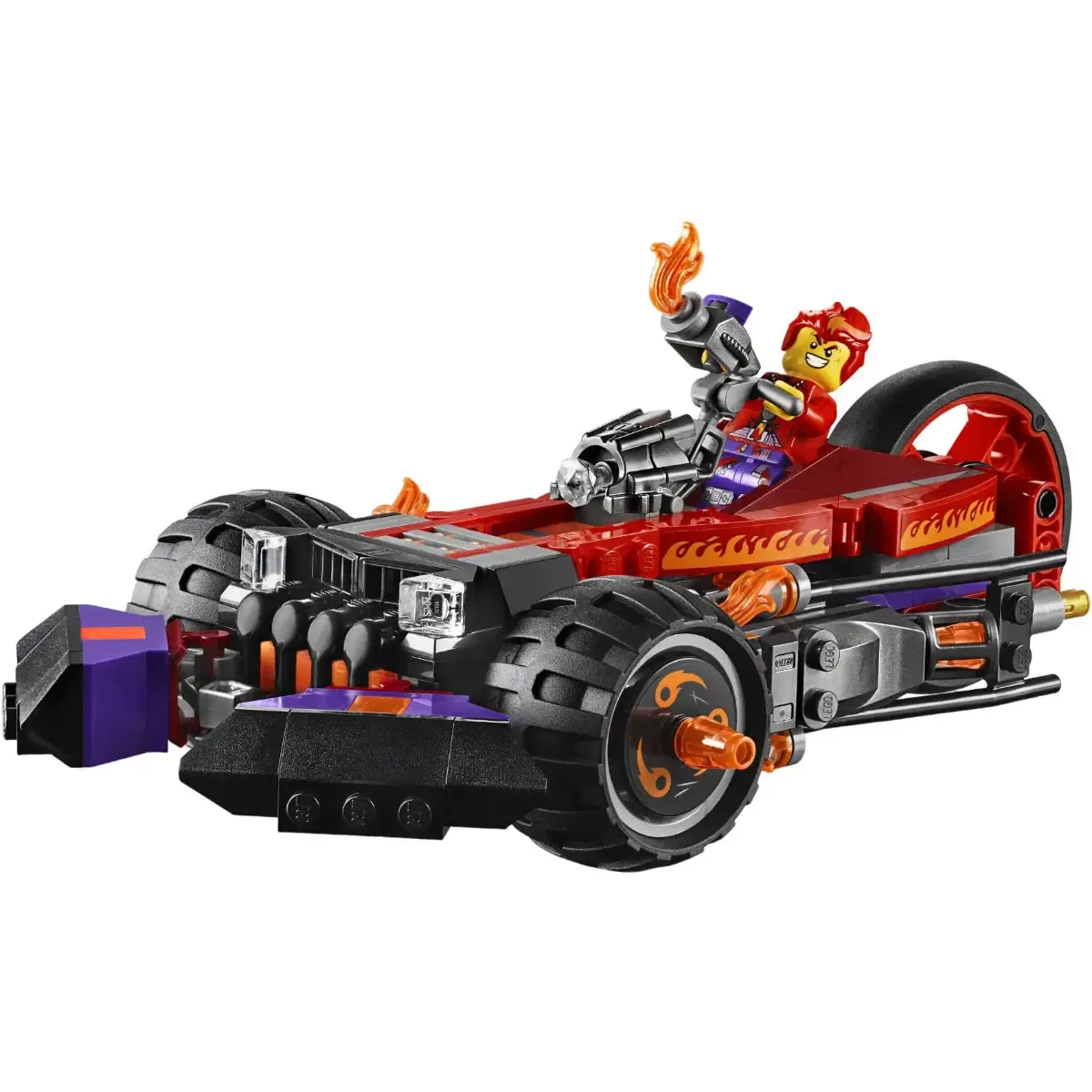 LEGO [Monkie Kid] - Red Son's Inferno Truck Building Set - A Hero is Born Series (80011) - Image 14