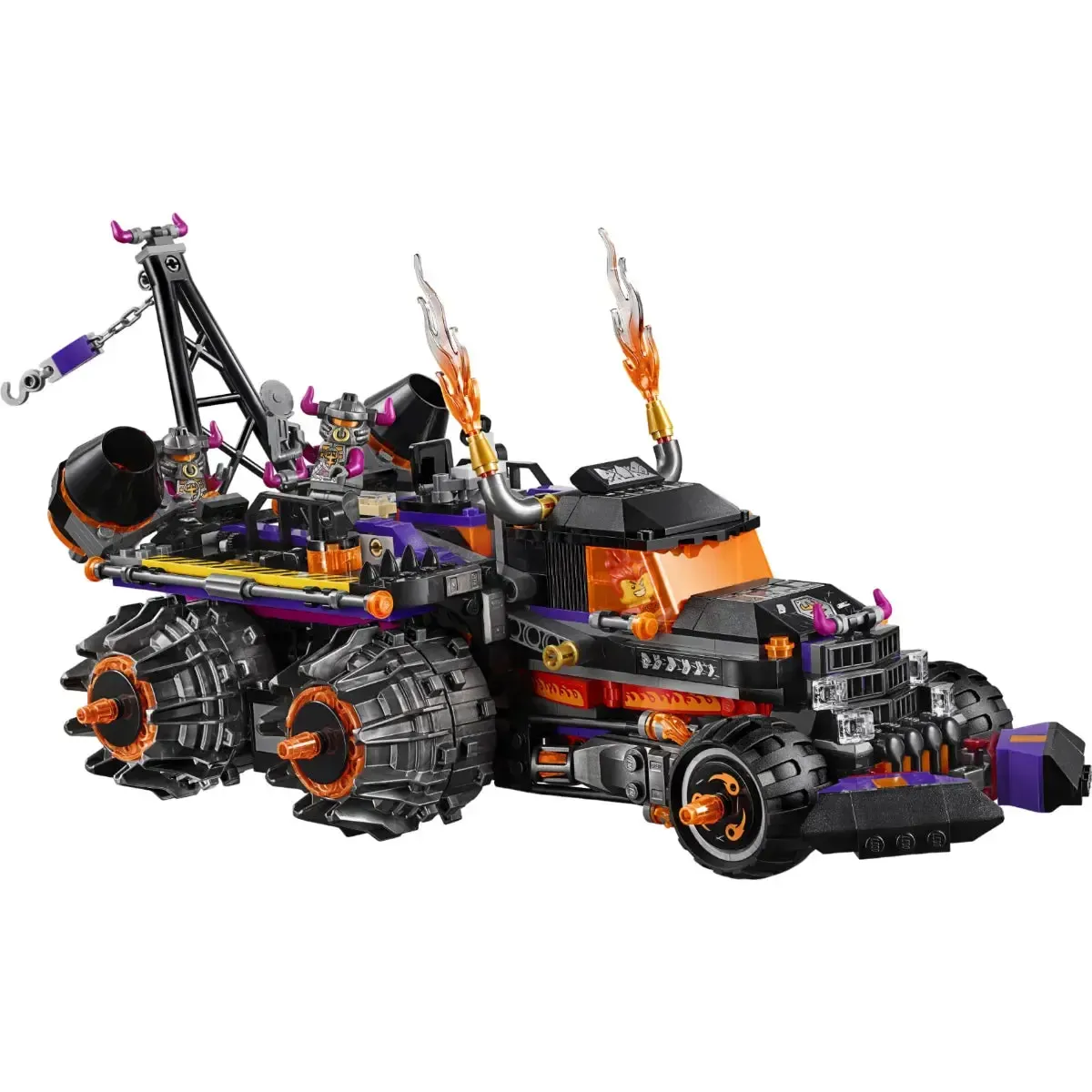 LEGO [Monkie Kid] - Red Son's Inferno Truck Building Set - A Hero is Born Series (80011) - Image 9