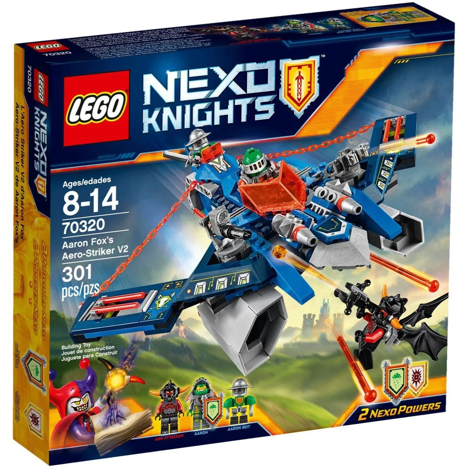 LEGO [Nexo Knights] - Aaron Fox's Aero-Striker V2 (70320)