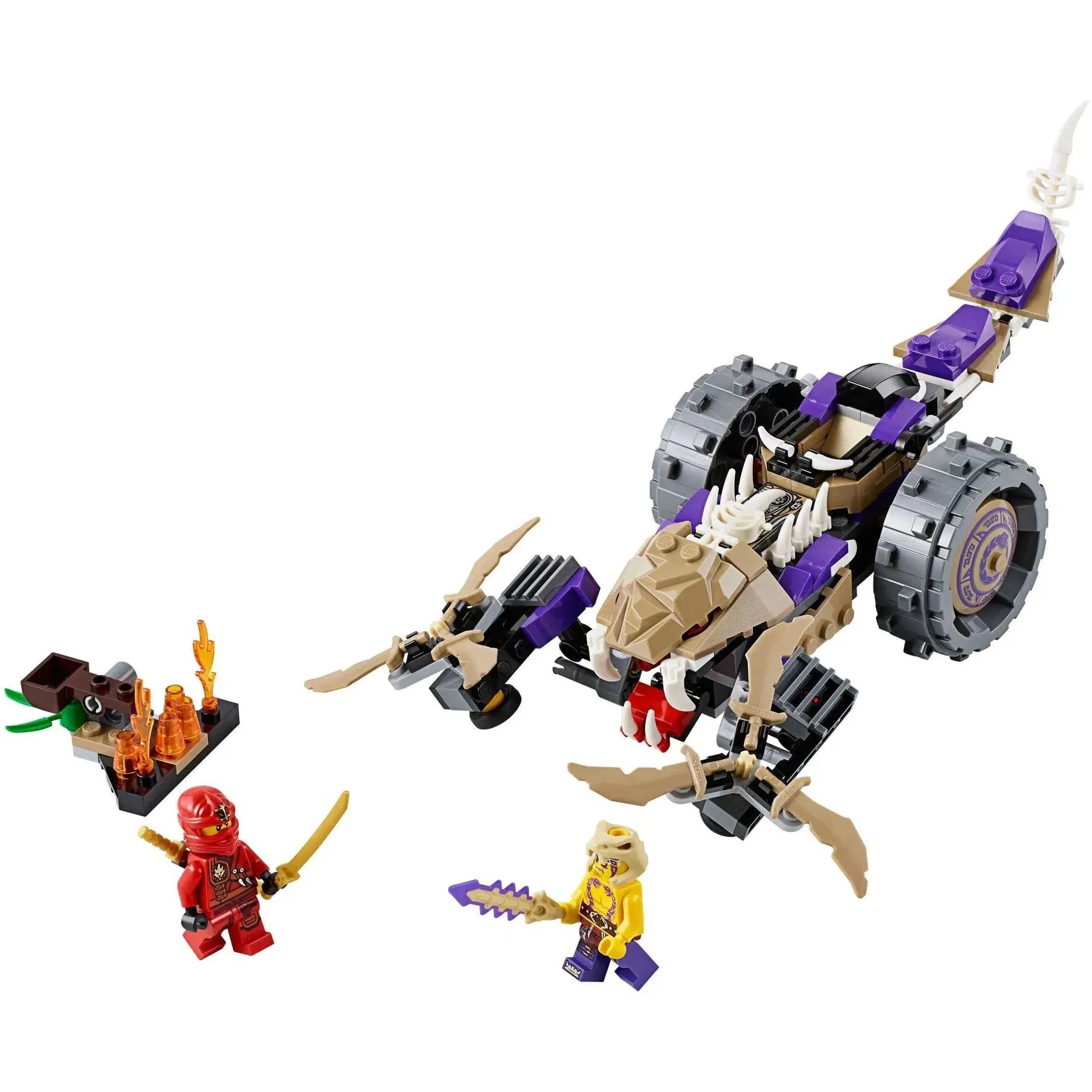 LEGO [Ninjago] - Anacondrai Crusher Building Set - Tournament of Elements Series (70745) - Image 2