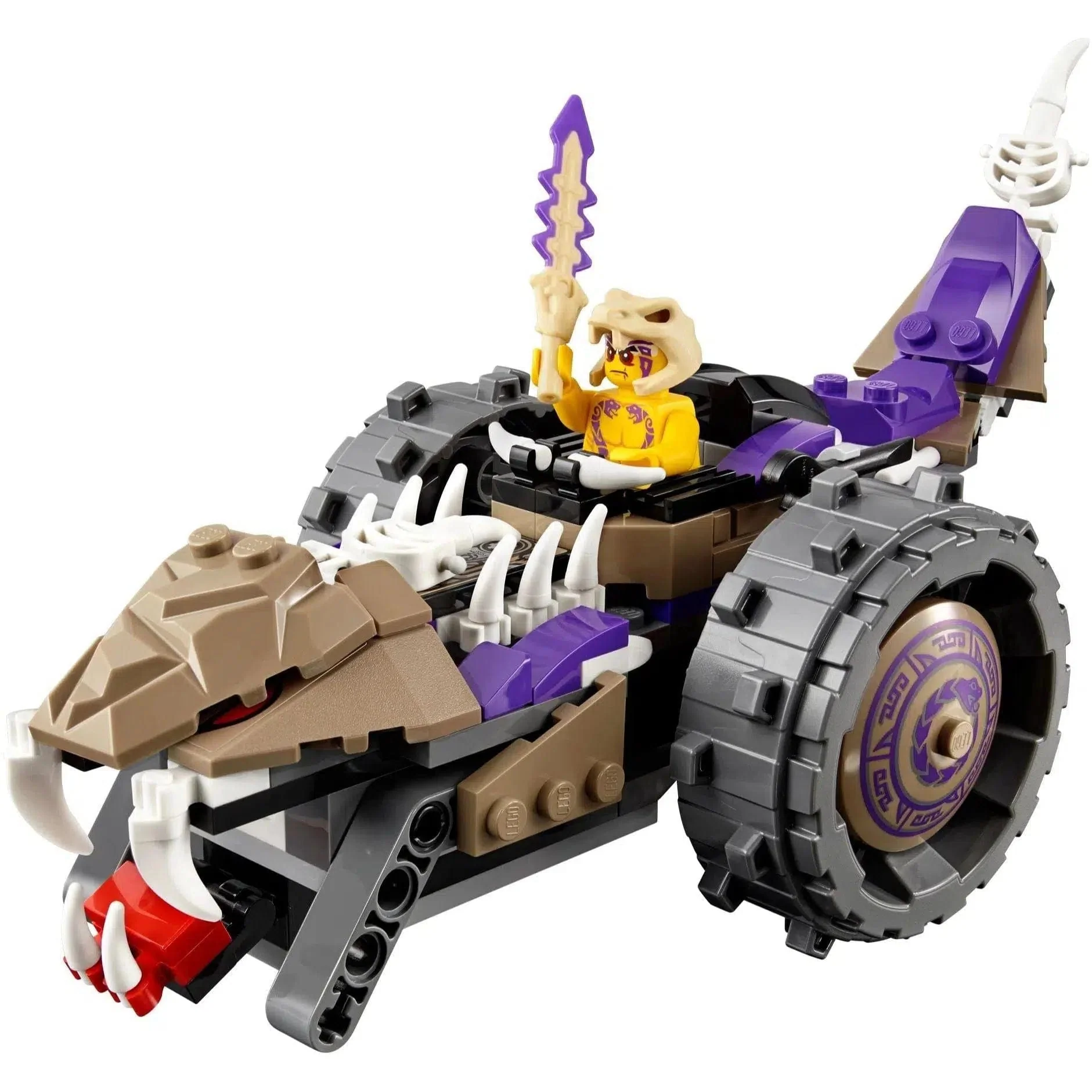 LEGO [Ninjago] - Anacondrai Crusher Building Set - Tournament of Elements Series (70745) - Image 3
