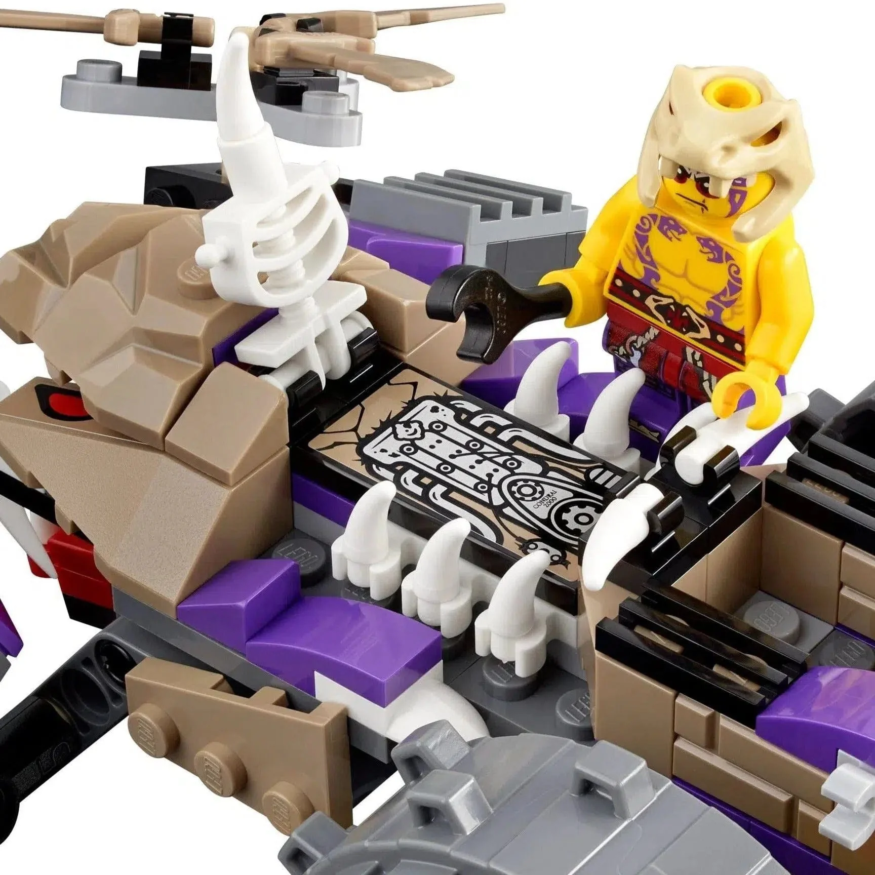 LEGO [Ninjago] - Anacondrai Crusher Building Set - Tournament of Elements Series (70745) - Image 4