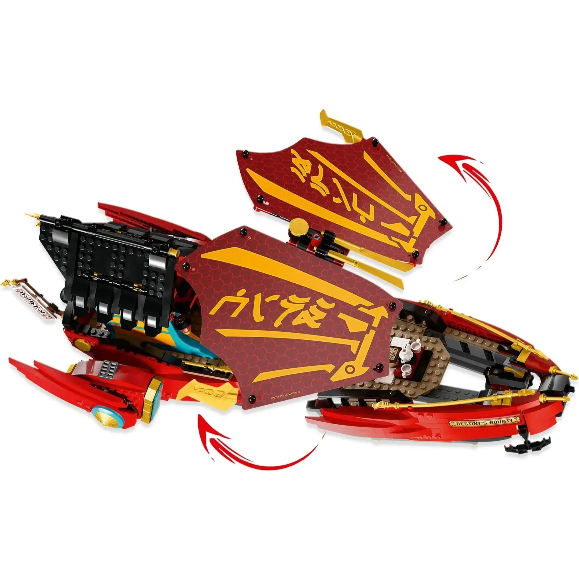 LEGO [Ninjago] - Destiny's Bounty - Race Against Time Building Set - Dragons Rising Season 1 Series (71797) - Image 6