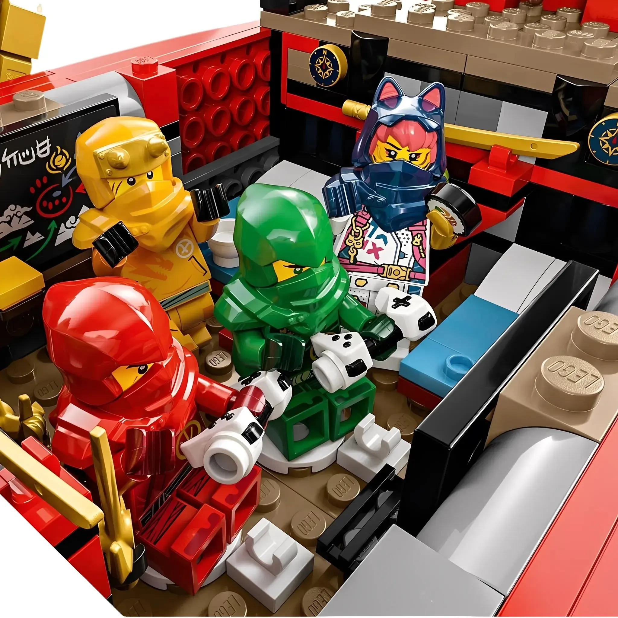 LEGO [Ninjago] - Destiny's Bounty - Race Against Time Building Set - Dragons Rising Season 1 Series (71797) - Image 9