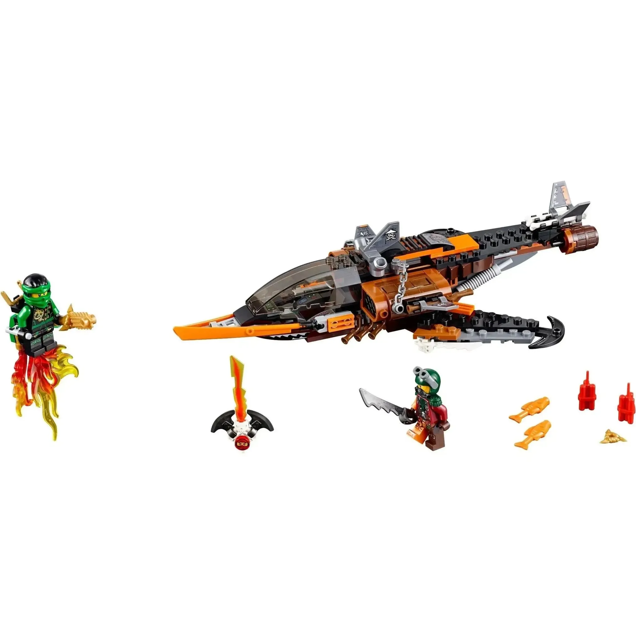LEGO [Ninjago] - Sky Shark Building Set - Skybound Series (70601) - Image 2