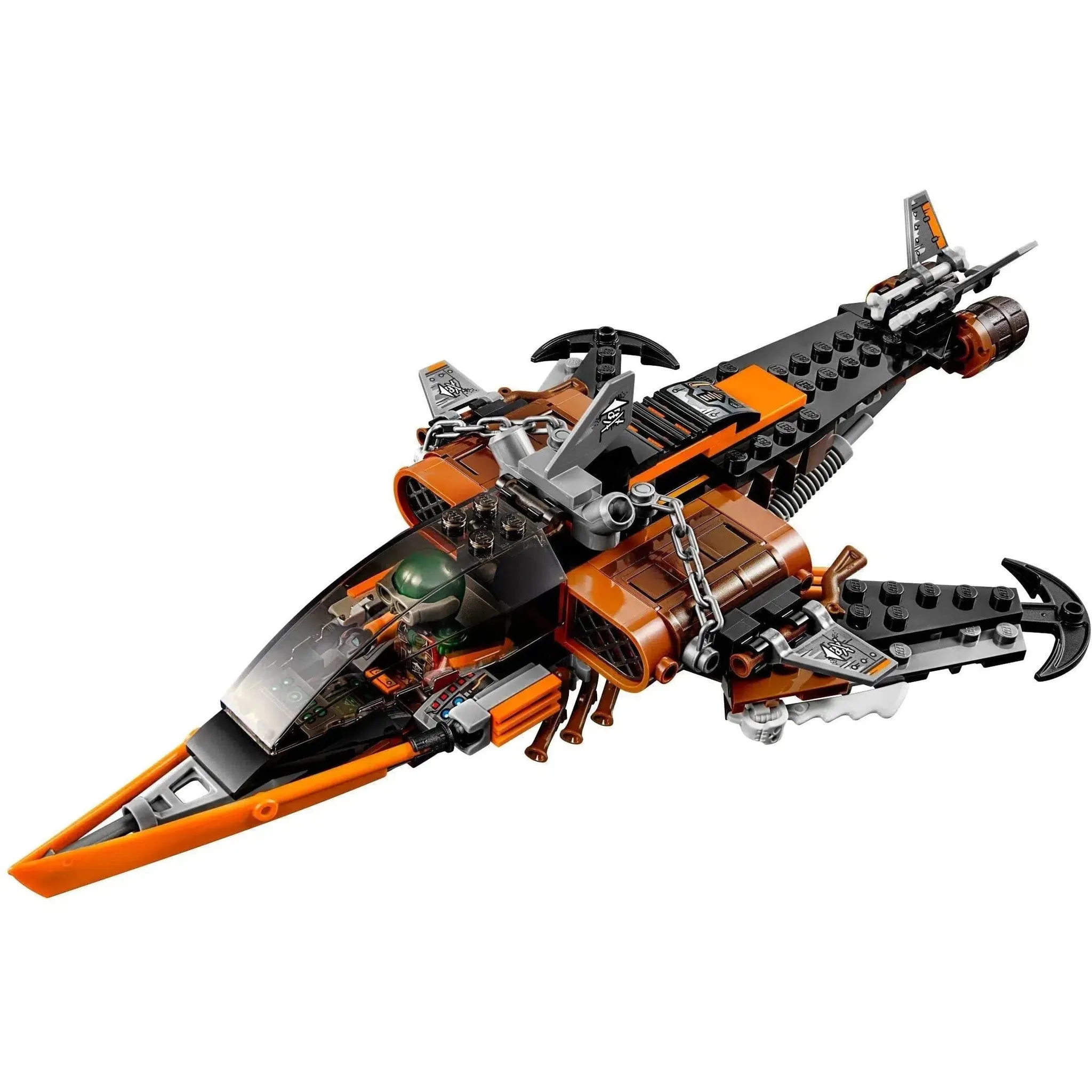 LEGO [Ninjago] - Sky Shark Building Set - Skybound Series (70601) - Image 3