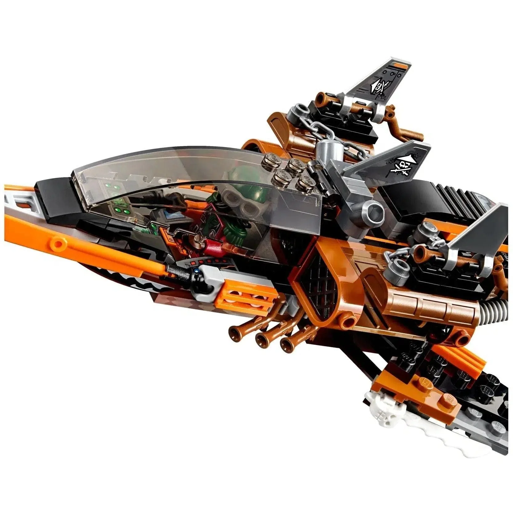 LEGO [Ninjago] - Sky Shark Building Set - Skybound Series (70601) - Image 6