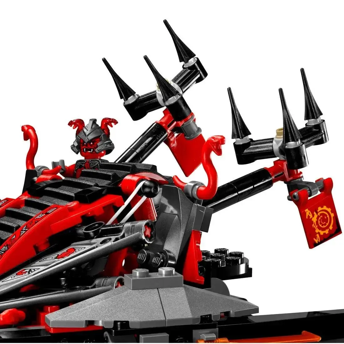 LEGO [Ninjago] - Vermillion Invader Building Set - The Hands of Time Series (70624) - Image 6