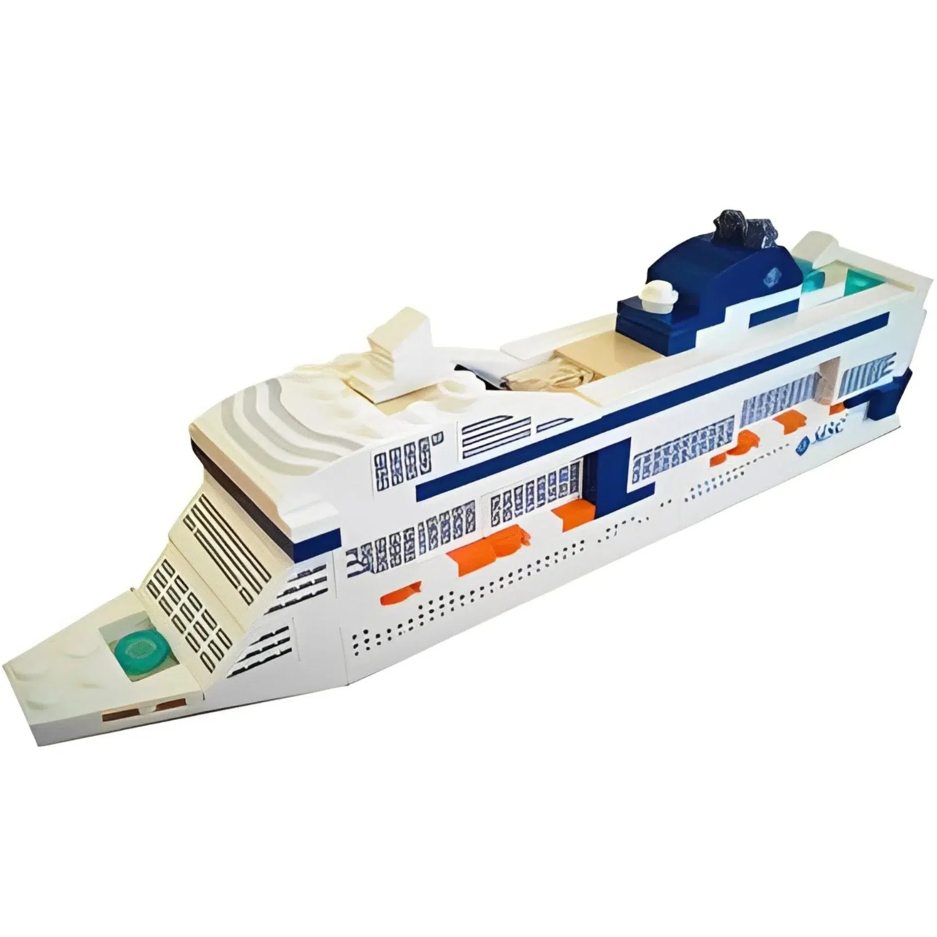 LEGO [Promotional] - MSC Cruises Cruise Ship Building Set (40318) - Image 4
